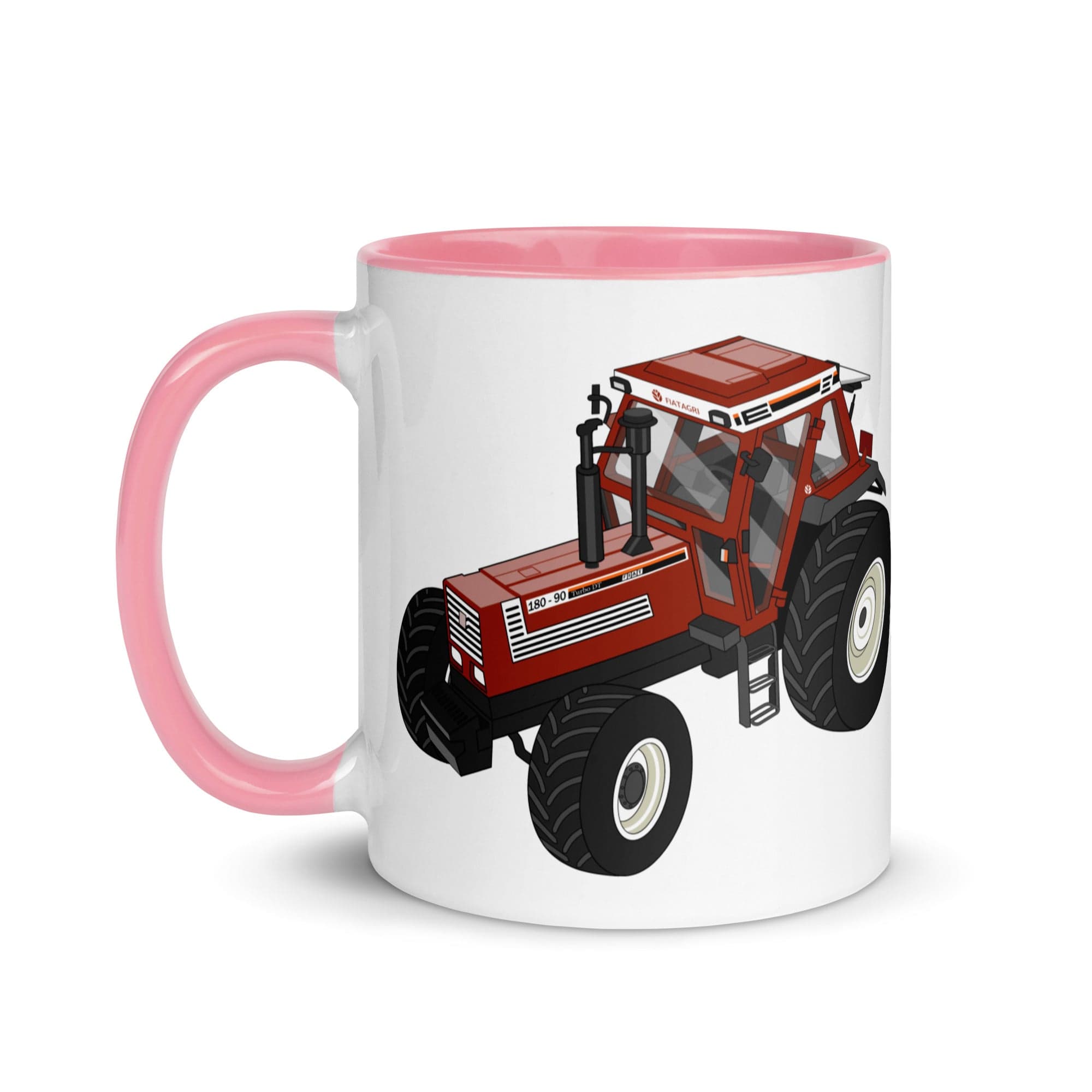 The Tractors Mugs Store Fiat180-90 Mug with Color Inside Quality Farmers Merch
