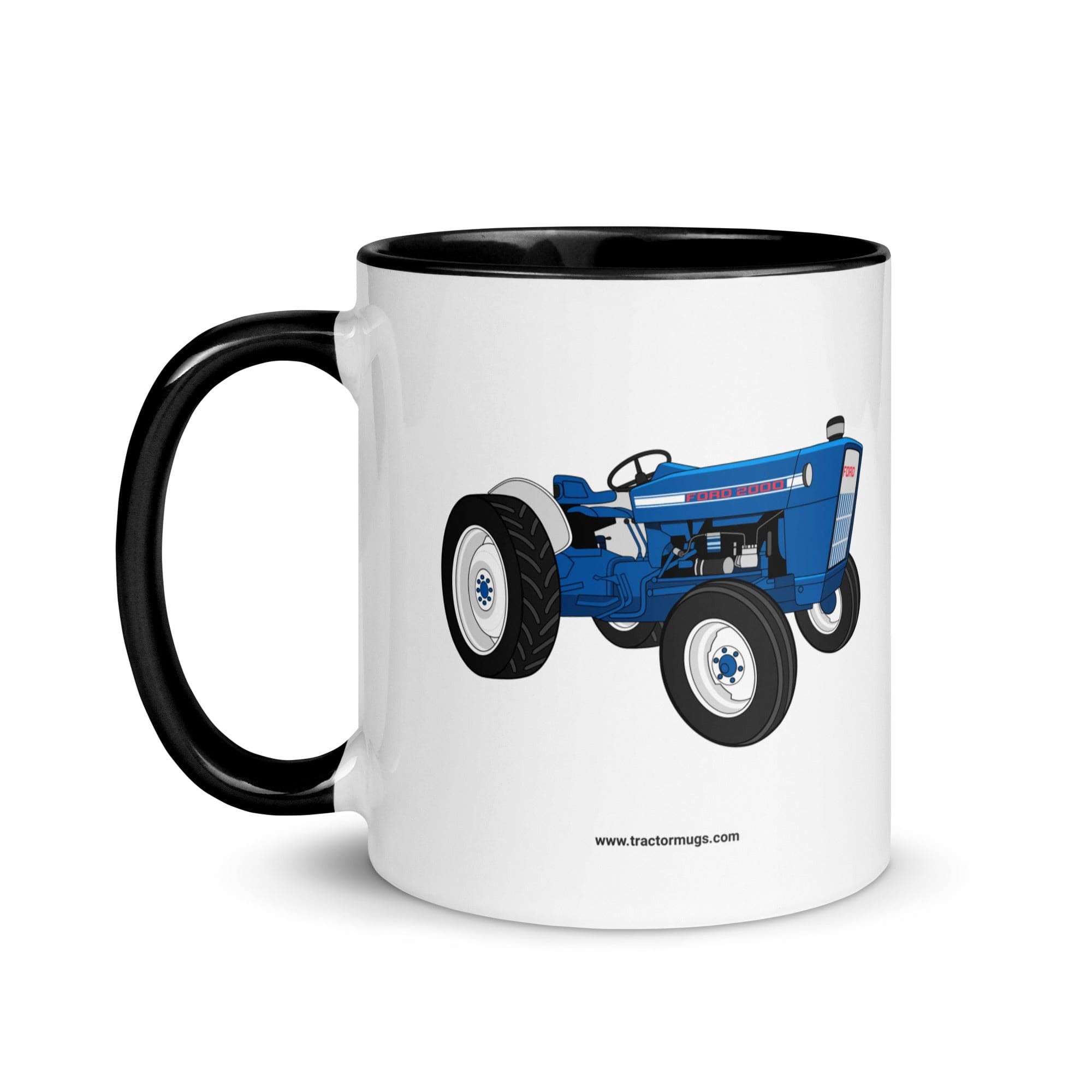 The Tractors Mugs Store Ford 2000 (1963) Mug with Color Inside Quality Farmers Merch