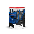 The Tractors Mugs Store Ford 4610 2WD 2.0 Mug with Color Inside Quality Farmers Merch