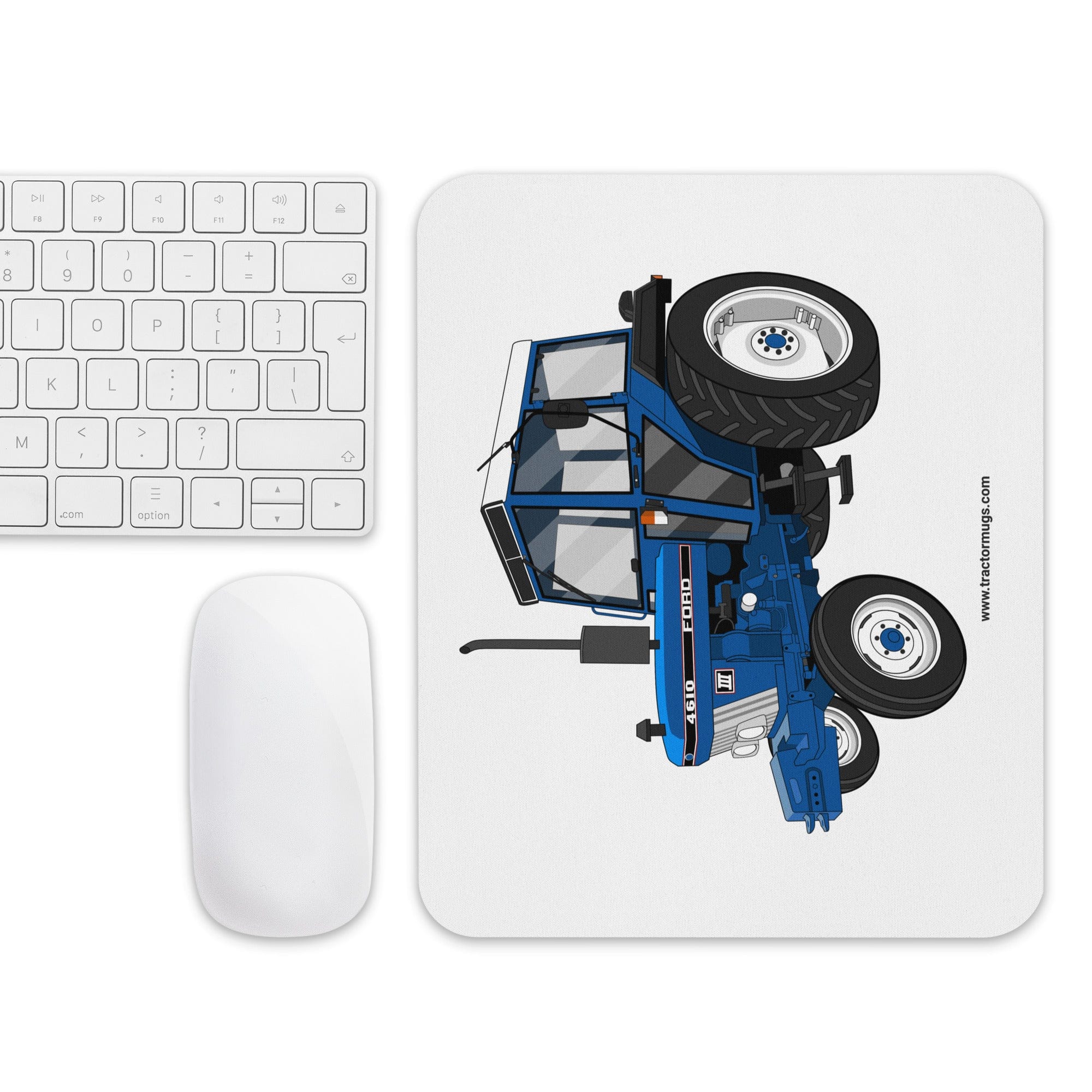 The Tractors Mugs Store Ford 4610 2WD Mouse pad Quality Farmers Merch