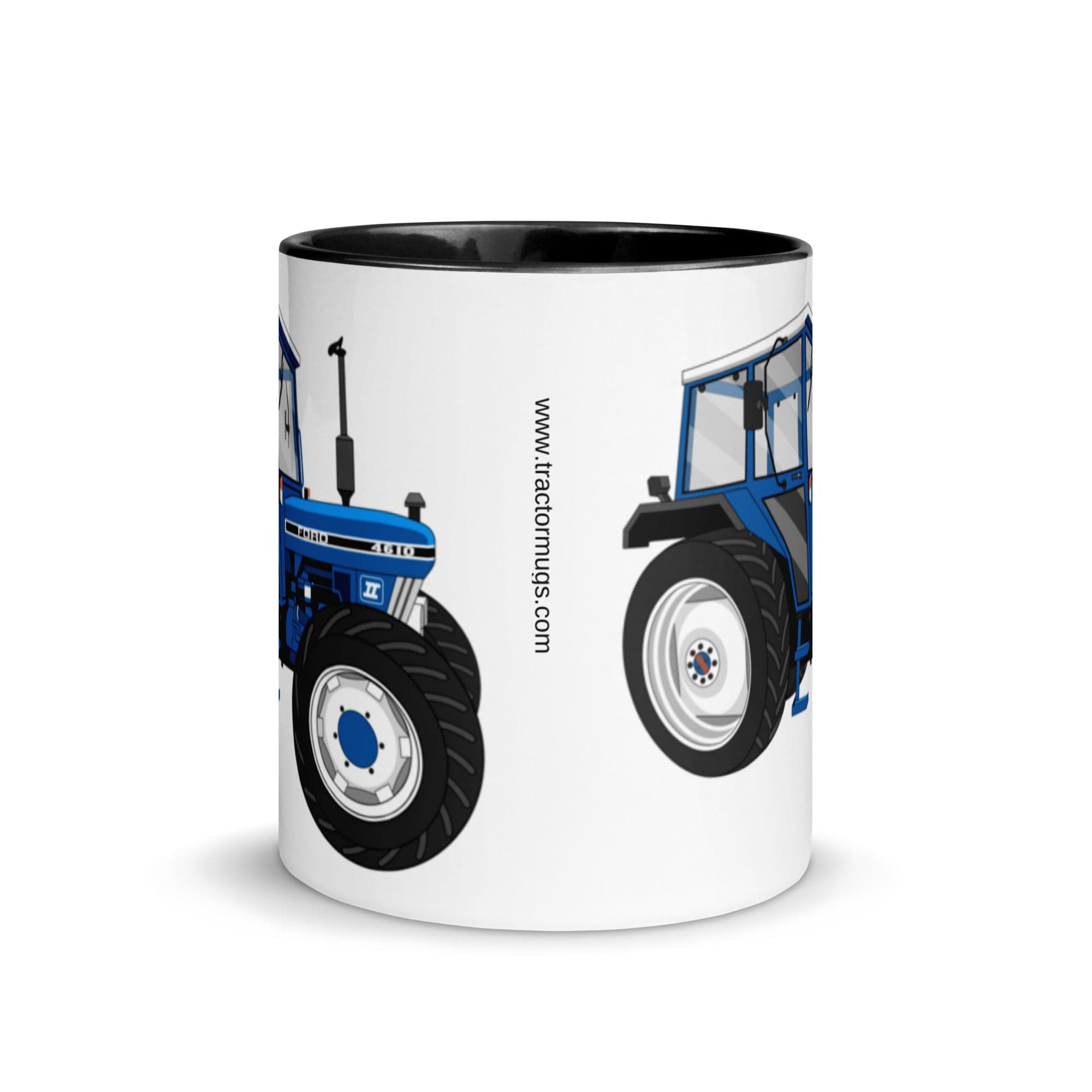 The Tractors Mugs Store Ford 4610 4WD Mug with Color Inside Quality Farmers Merch