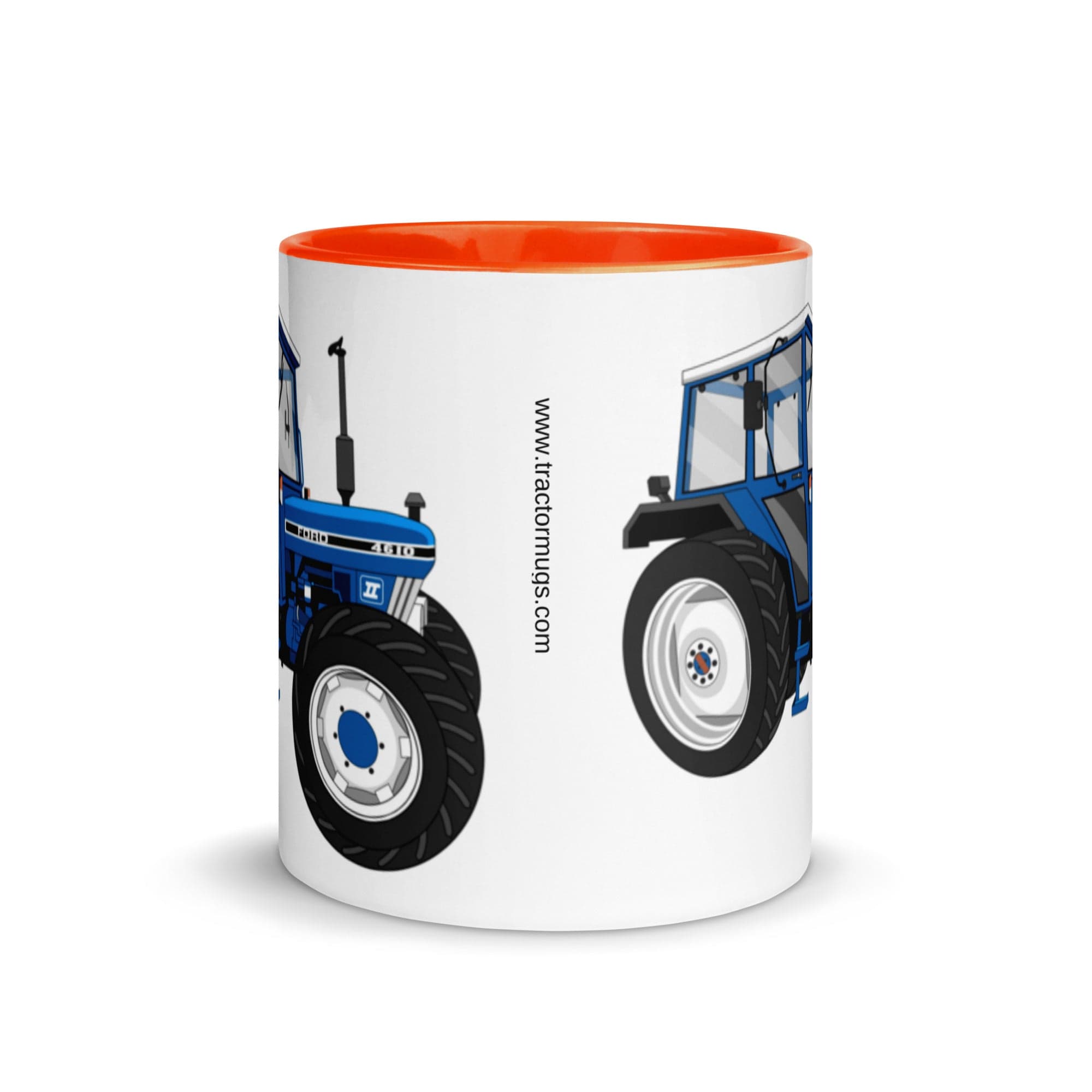 The Tractors Mugs Store Ford 4610 4WD Mug with Color Inside Quality Farmers Merch