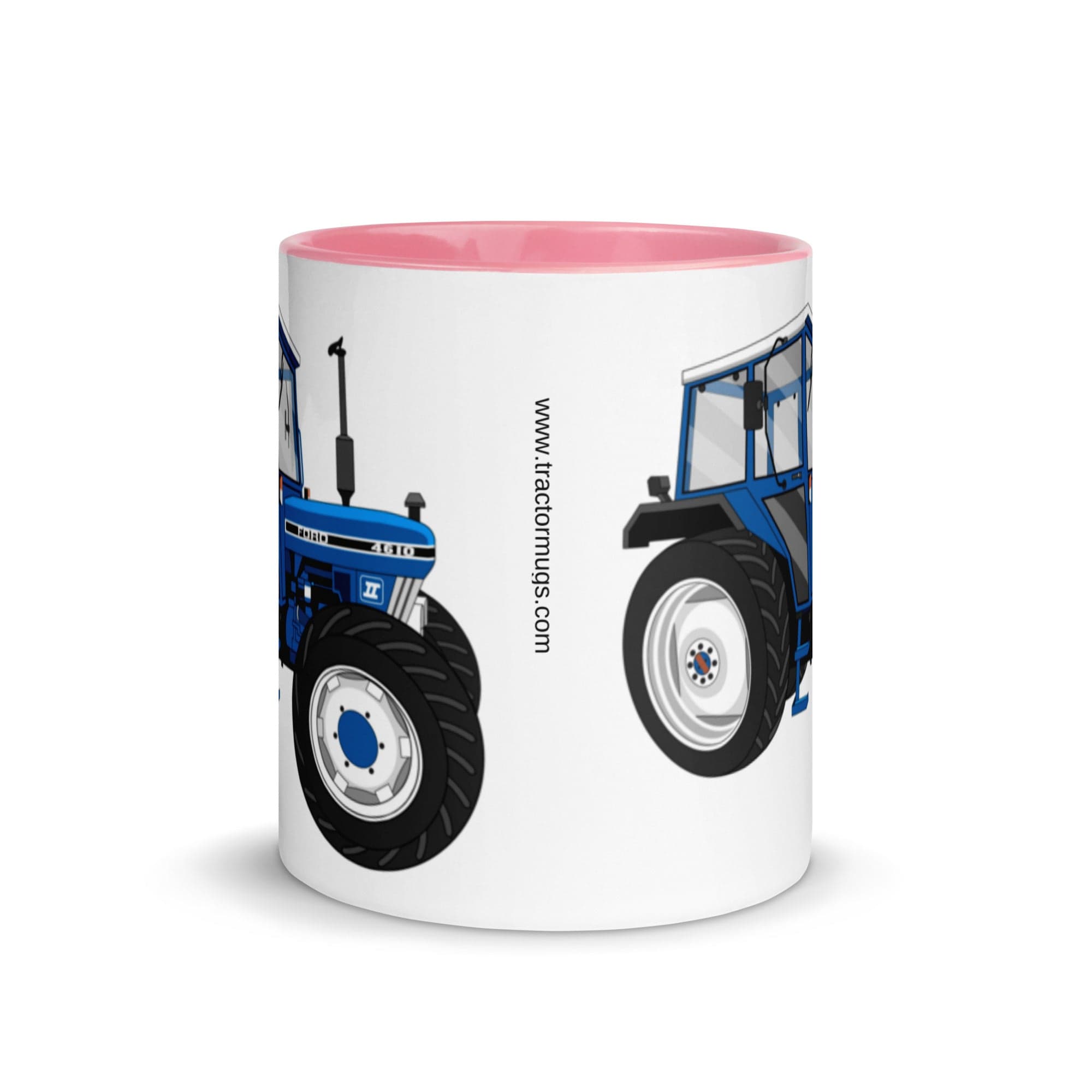 The Tractors Mugs Store Ford 4610 4WD Mug with Color Inside Quality Farmers Merch