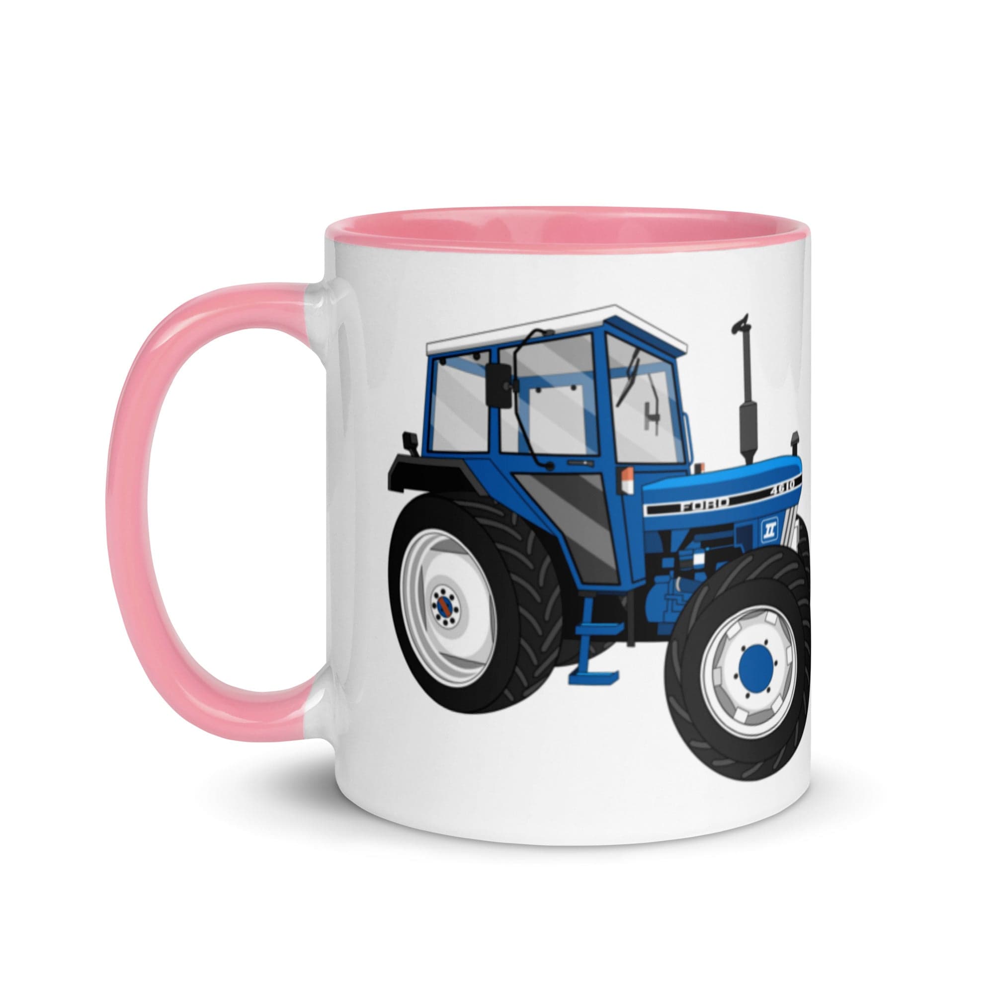 The Tractors Mugs Store Ford 4610 4WD Mug with Color Inside Quality Farmers Merch