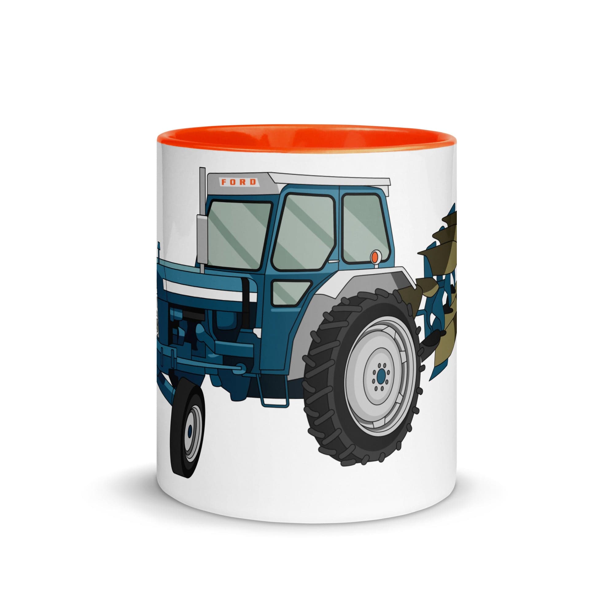 The Tractors Mugs Store Ford 5000 Mug with Color Inside Quality Farmers Merch