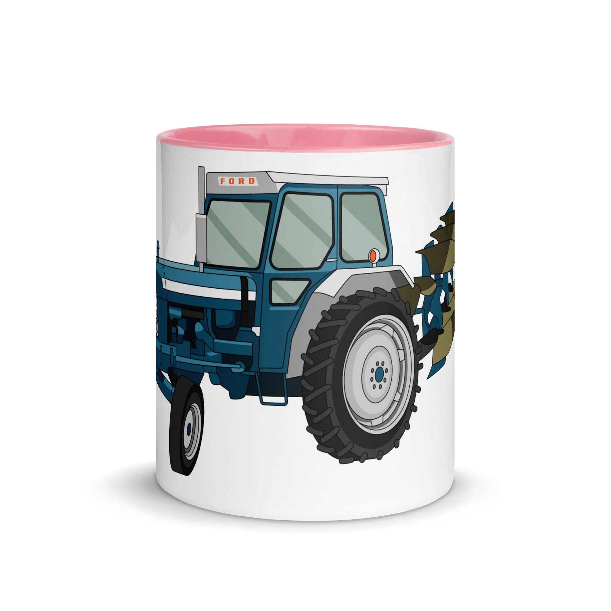 The Tractors Mugs Store Ford 5000 Mug with Color Inside Quality Farmers Merch