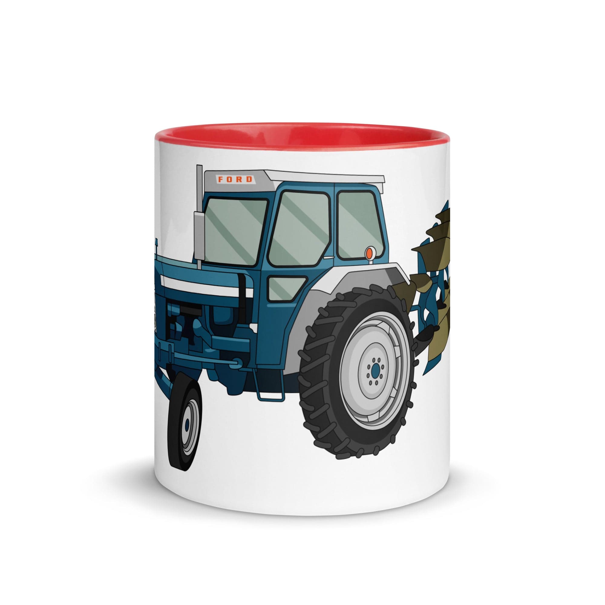 The Tractors Mugs Store Ford 5000 Mug with Color Inside Quality Farmers Merch
