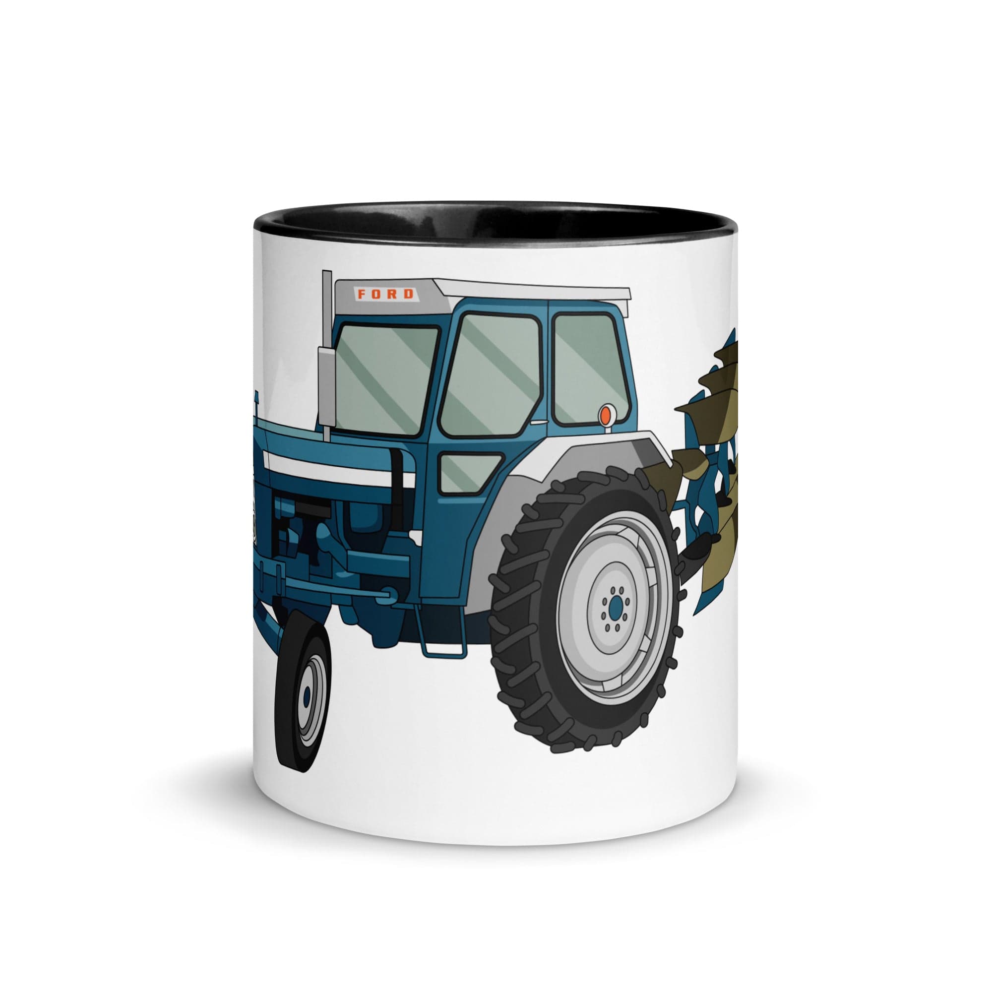 The Tractors Mugs Store Ford 5000 Mug with Color Inside Quality Farmers Merch