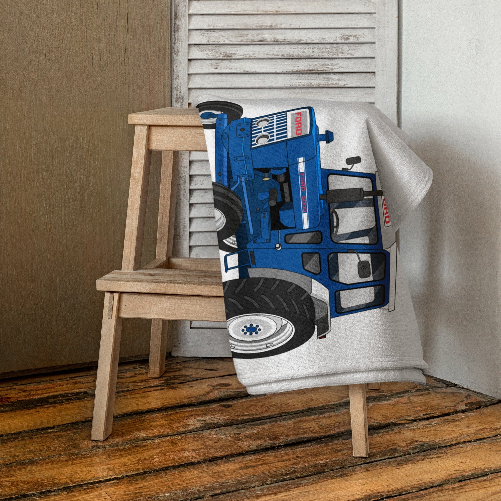 The Tractors Mugs Store Ford 5000 | Towel Quality Farmers Merch