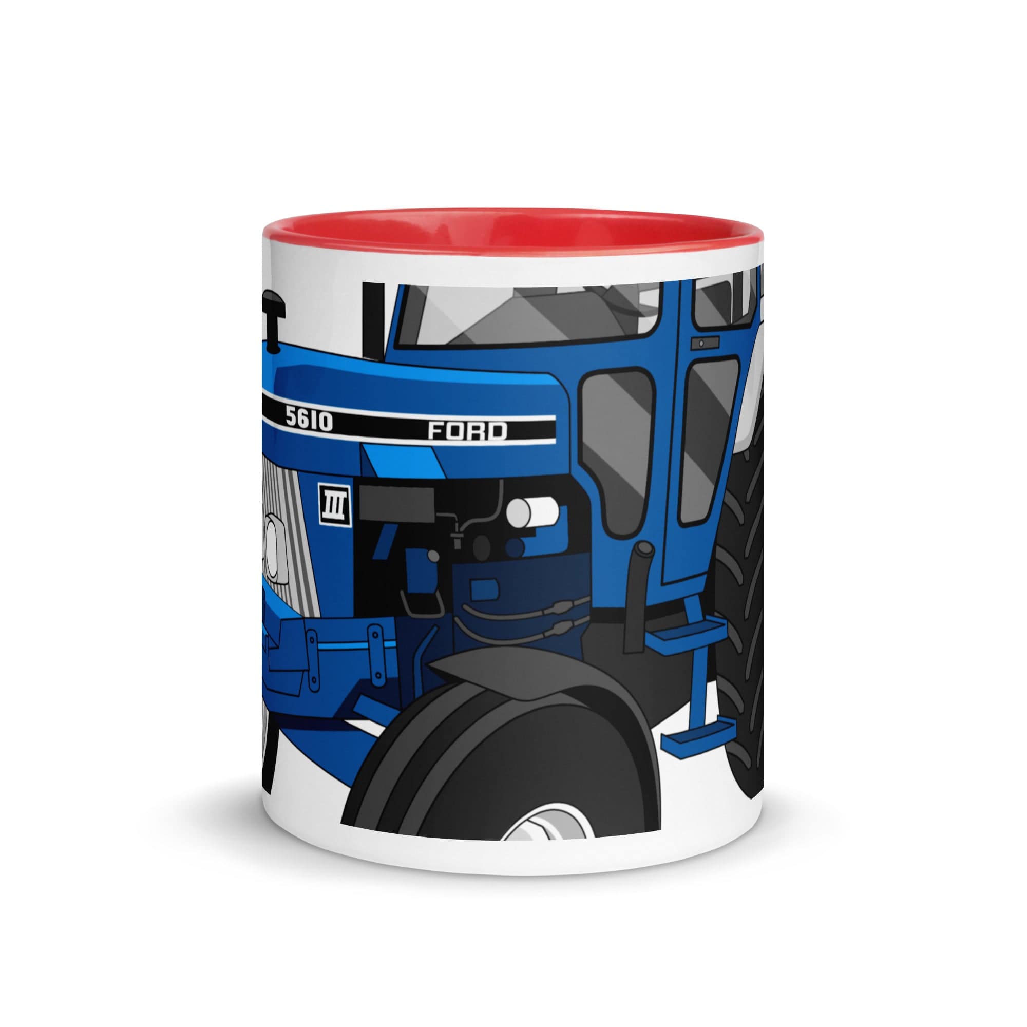 The Tractors Mugs Store Ford 5610 2.0 Mug with Color Inside Quality Farmers Merch