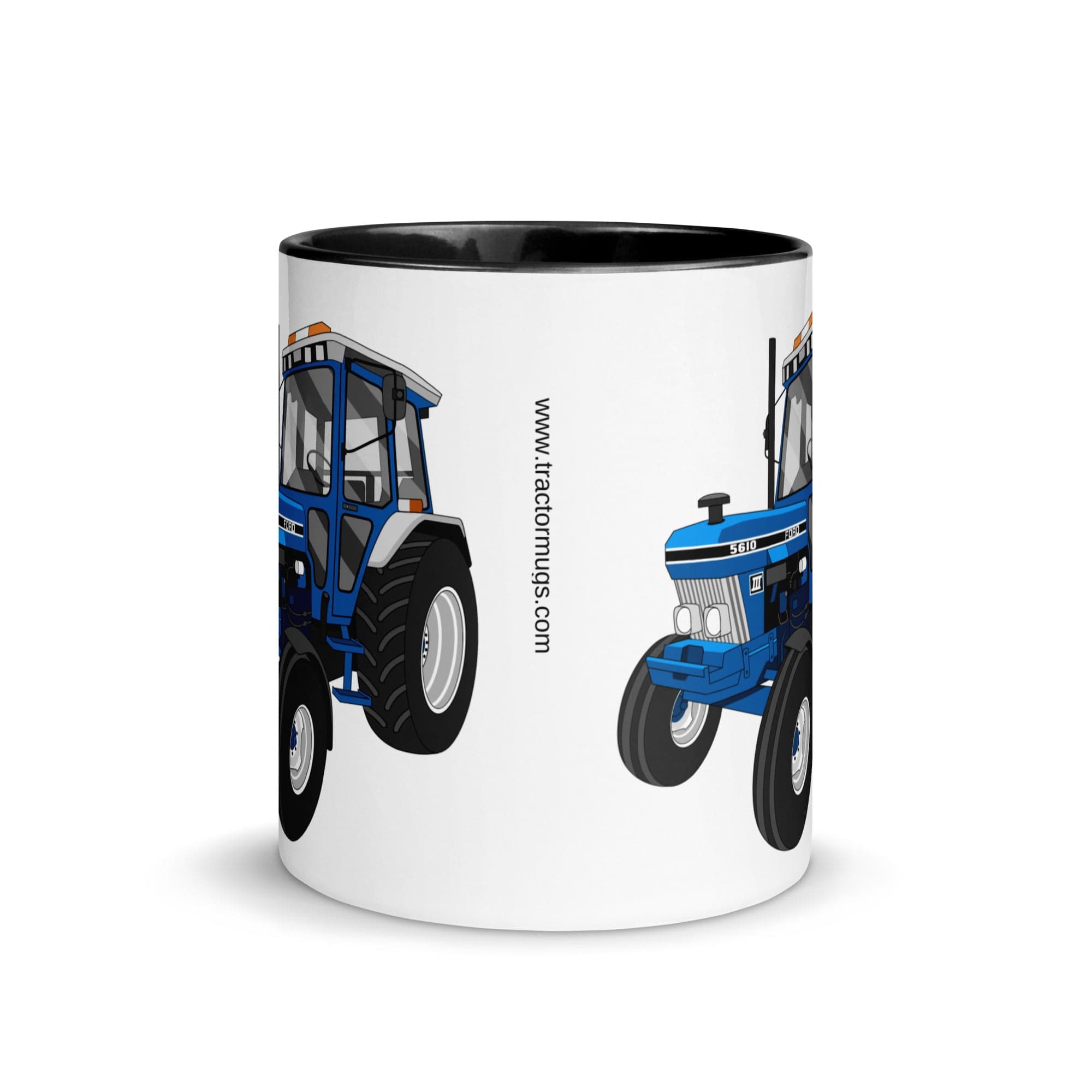 The Tractors Mugs Store Ford 5610 Mug with Color Inside Quality Farmers Merch