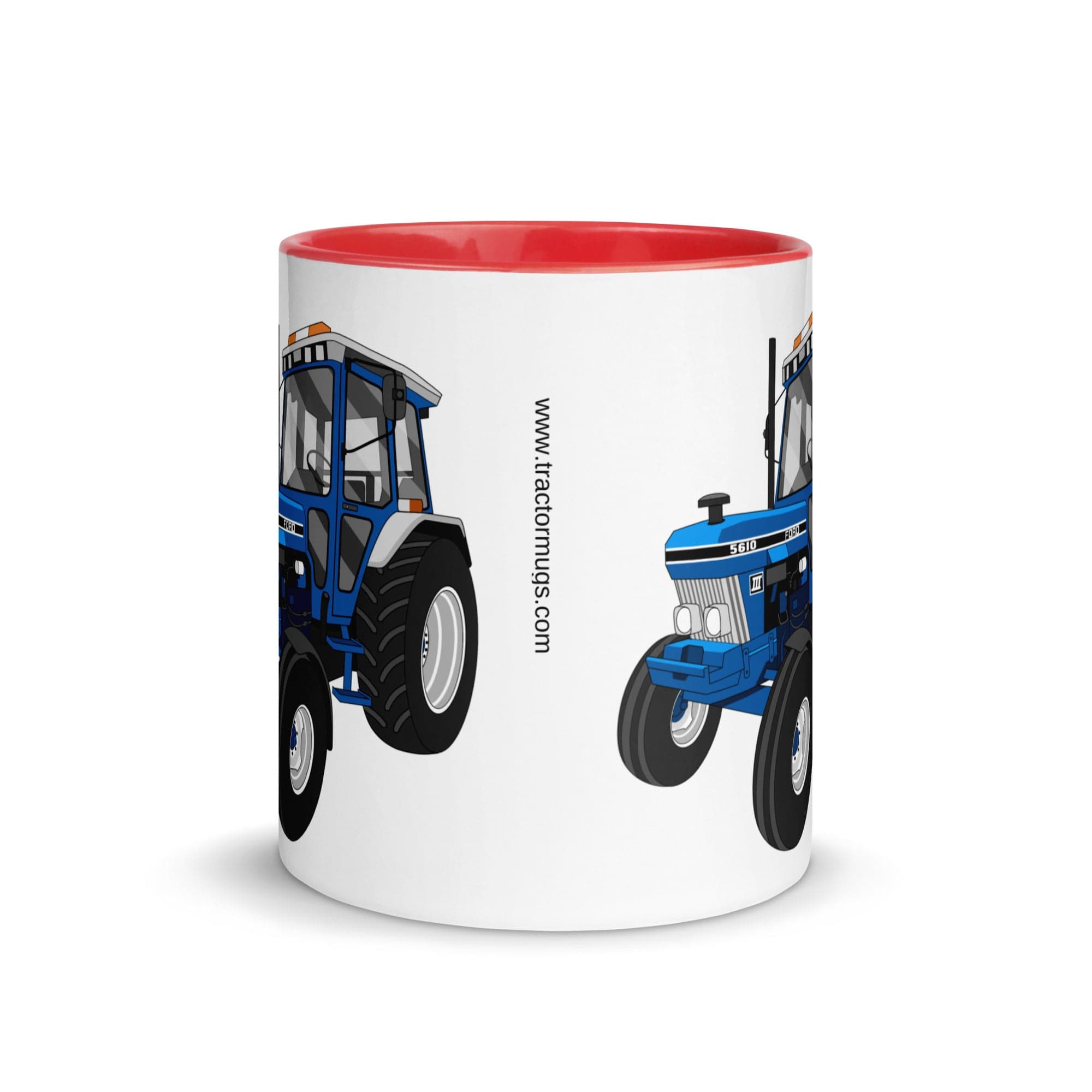 The Tractors Mugs Store Ford 5610 Mug with Color Inside Quality Farmers Merch
