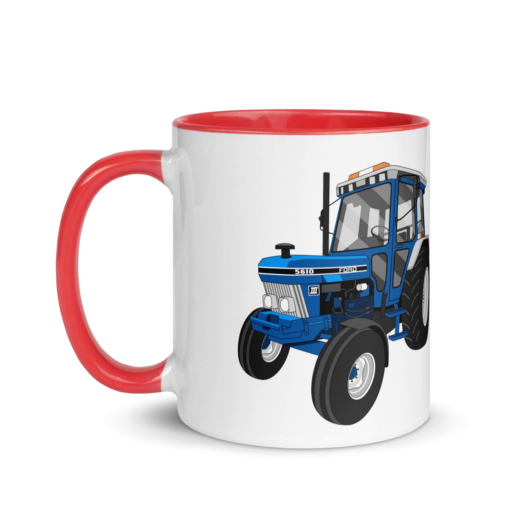 The Tractors Mugs Store Ford 5610 Mug with Color Inside Quality Farmers Merch
