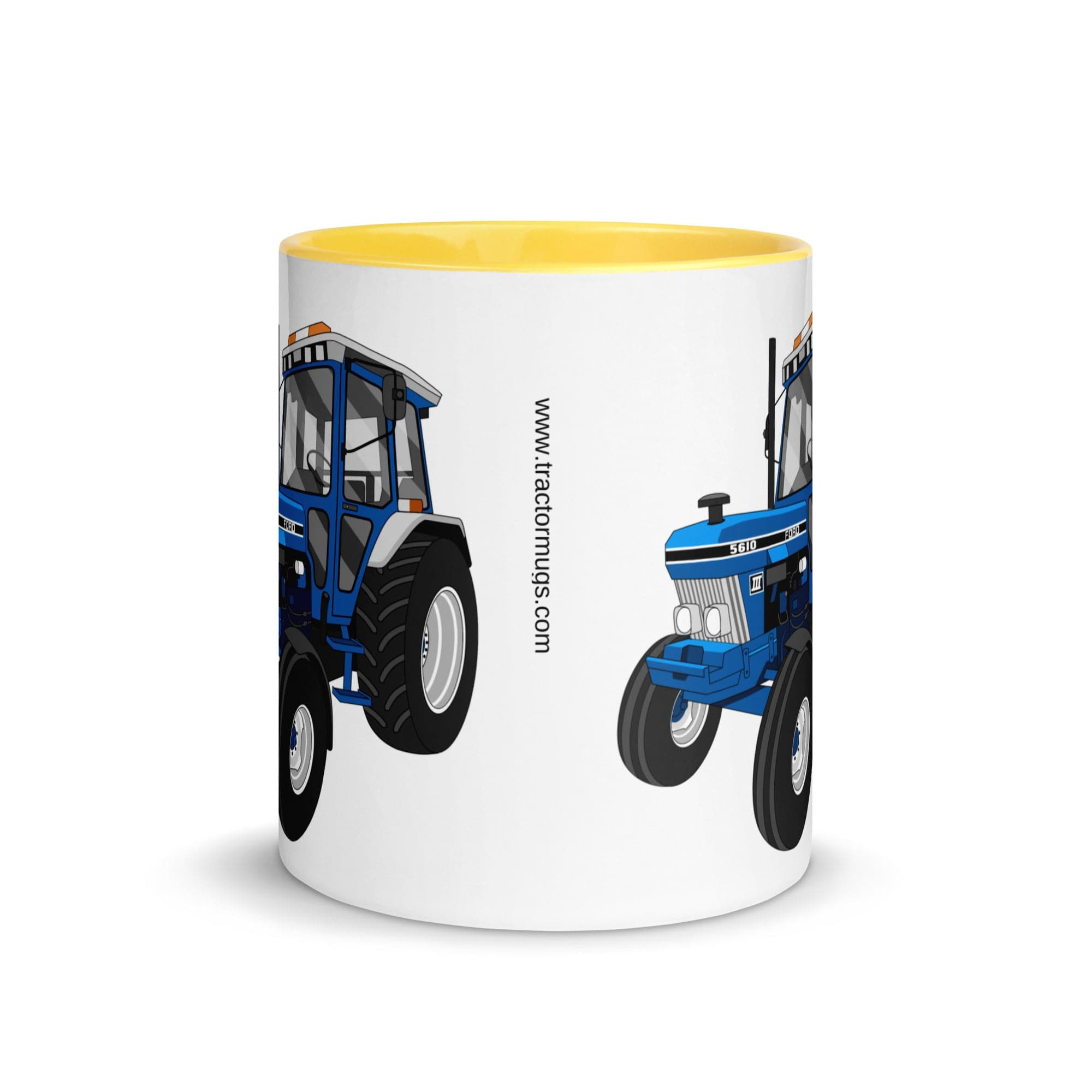 The Tractors Mugs Store Ford 5610 Mug with Color Inside Quality Farmers Merch