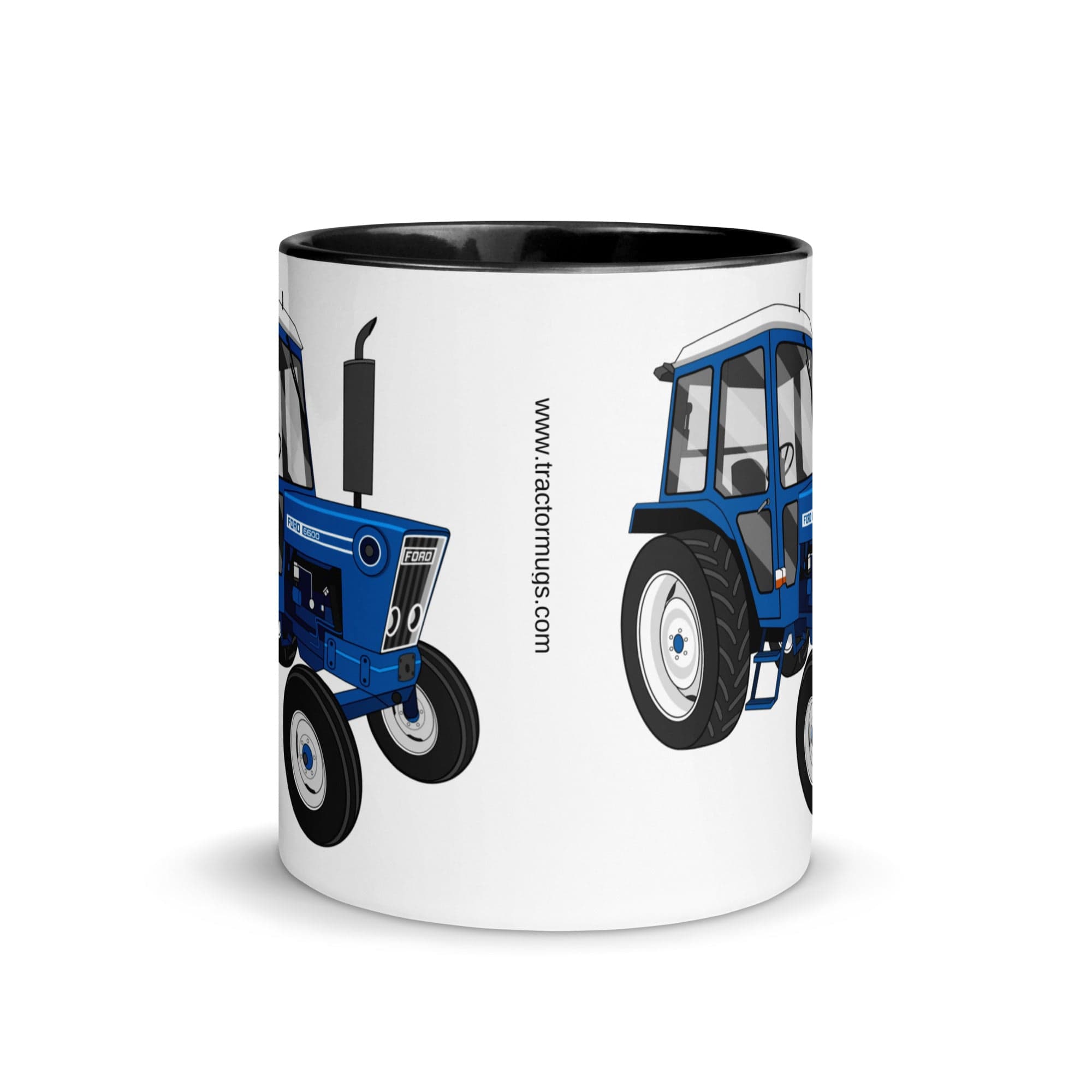 The Tractors Mugs Store Ford 6600 Mug with Color Inside Quality Farmers Merch