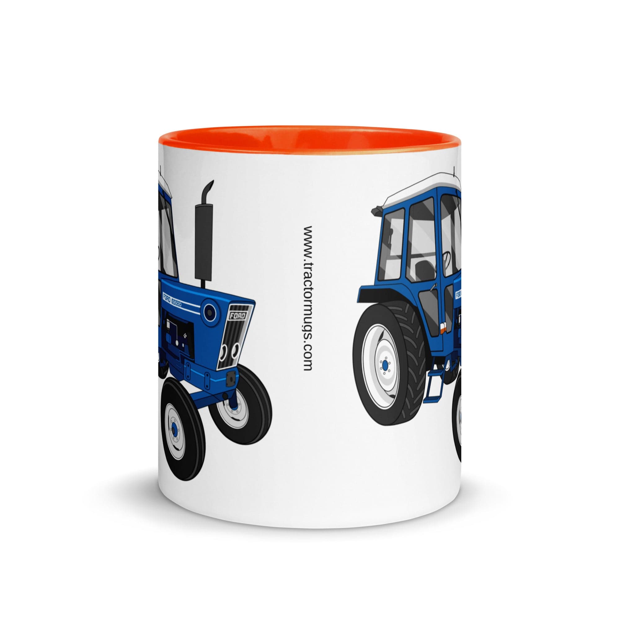 The Tractors Mugs Store Ford 6600 Mug with Color Inside Quality Farmers Merch