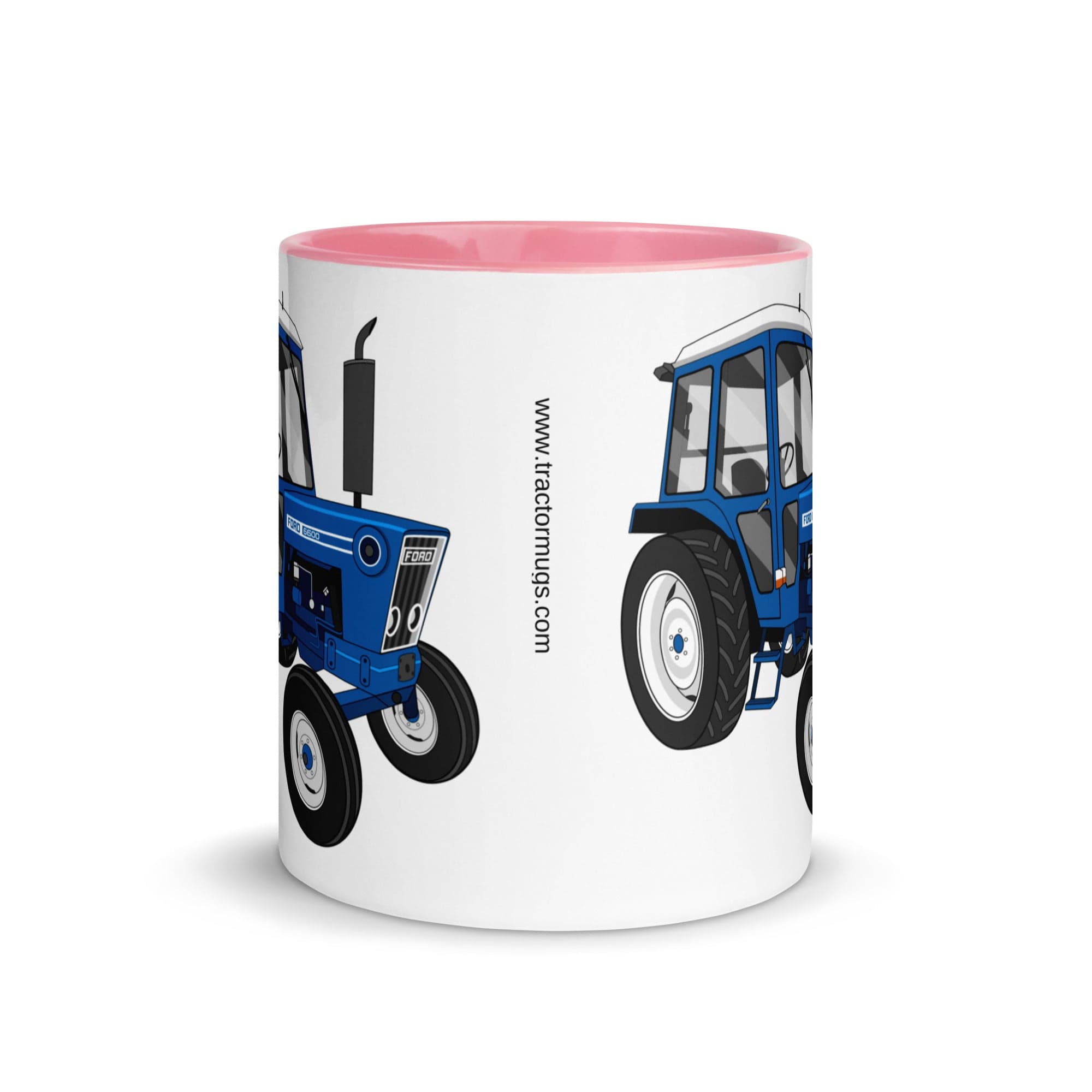 The Tractors Mugs Store Ford 6600 Mug with Color Inside Quality Farmers Merch