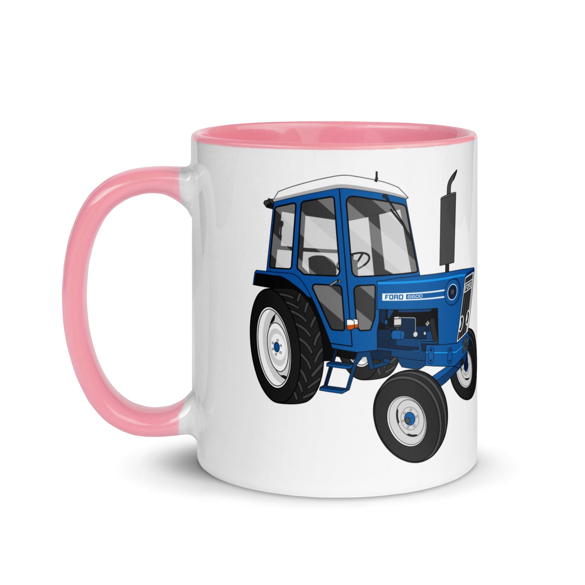 The Tractors Mugs Store Ford 6600 Mug with Color Inside Quality Farmers Merch