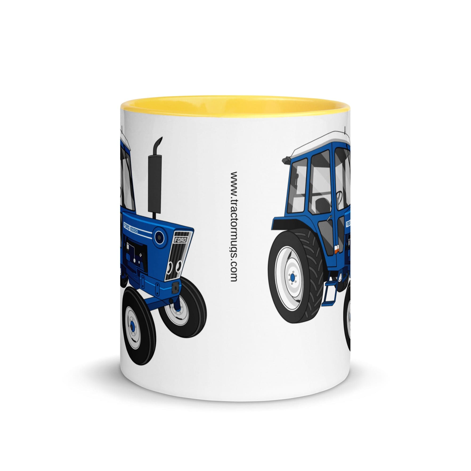 The Tractors Mugs Store Ford 6600 Mug with Color Inside Quality Farmers Merch