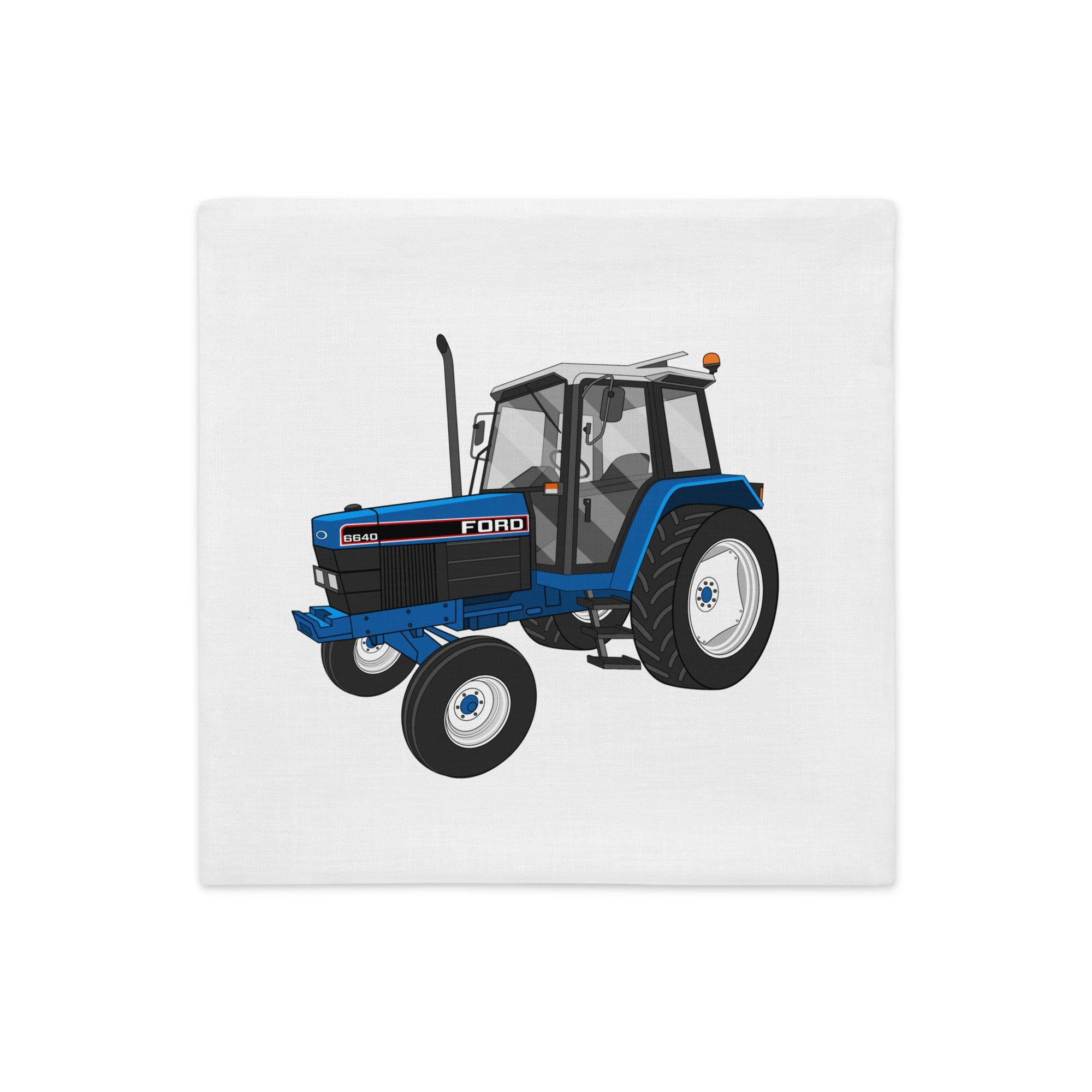 The Tractors Mugs Store Ford 6640 2WD | Premium Pillow Case Quality Farmers Merch