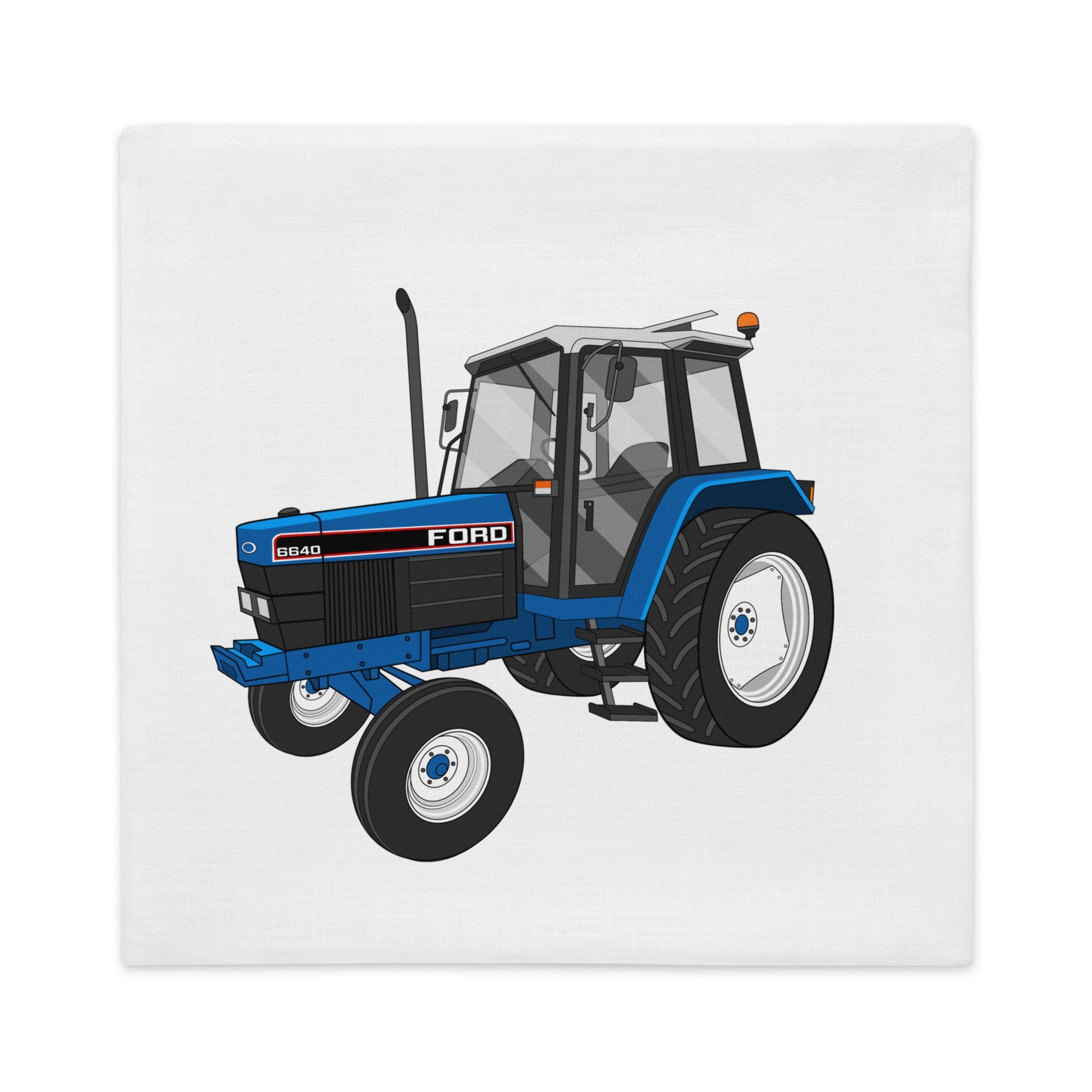 The Tractors Mugs Store Ford 6640 2WD | Premium Pillow Case Quality Farmers Merch