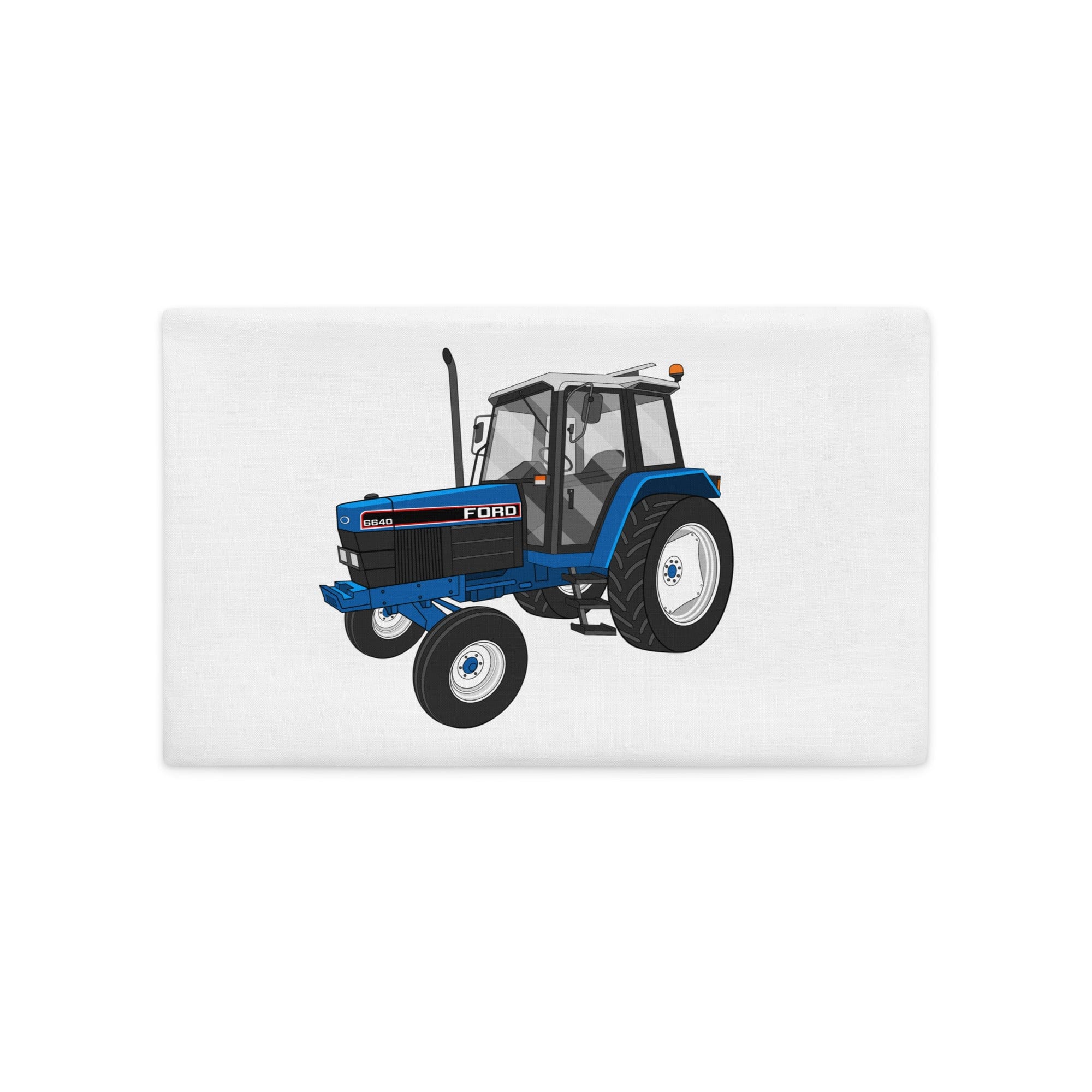 The Tractors Mugs Store Ford 6640 2WD | Premium Pillow Case Quality Farmers Merch