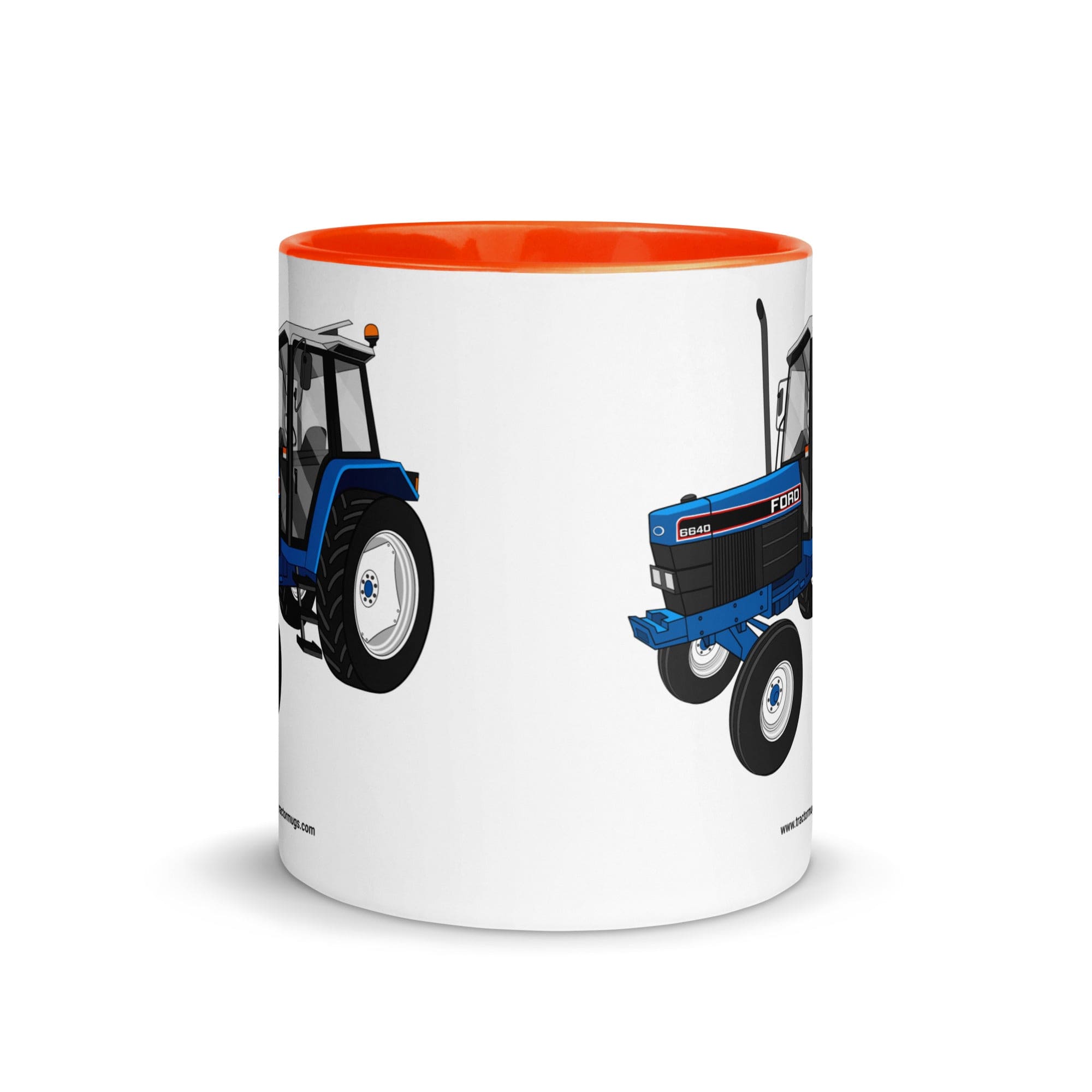 The Tractors Mugs Store Ford 6640 SE 2WD | Mug with Color Inside Quality Farmers Merch