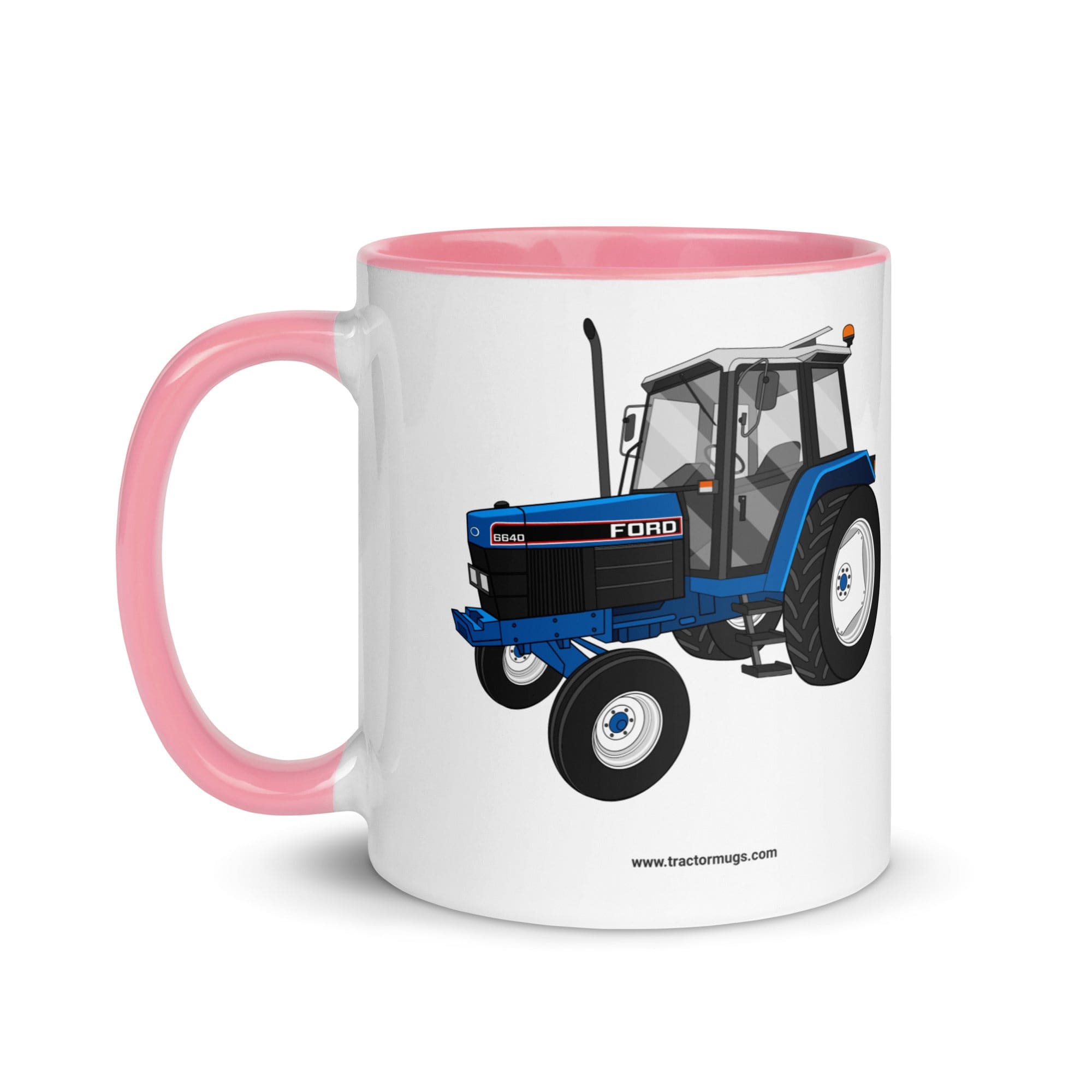 The Tractors Mugs Store Ford 6640 SE 2WD | Mug with Color Inside Quality Farmers Merch