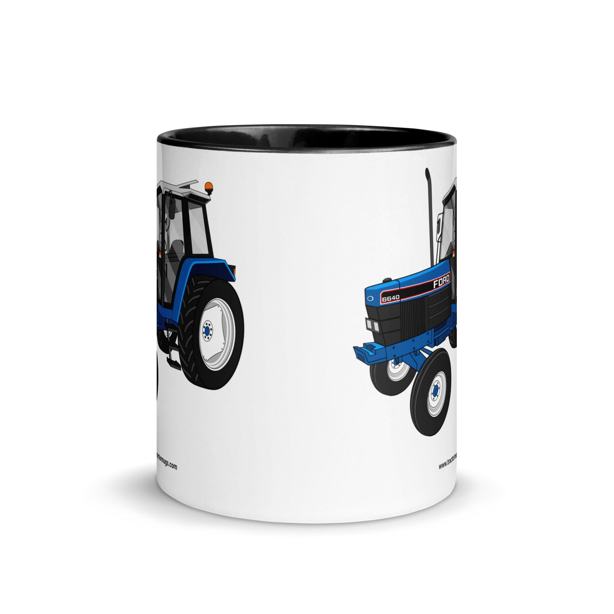 The Tractors Mugs Store Ford 6640 SE 2WD | Mug with Color Inside Quality Farmers Merch