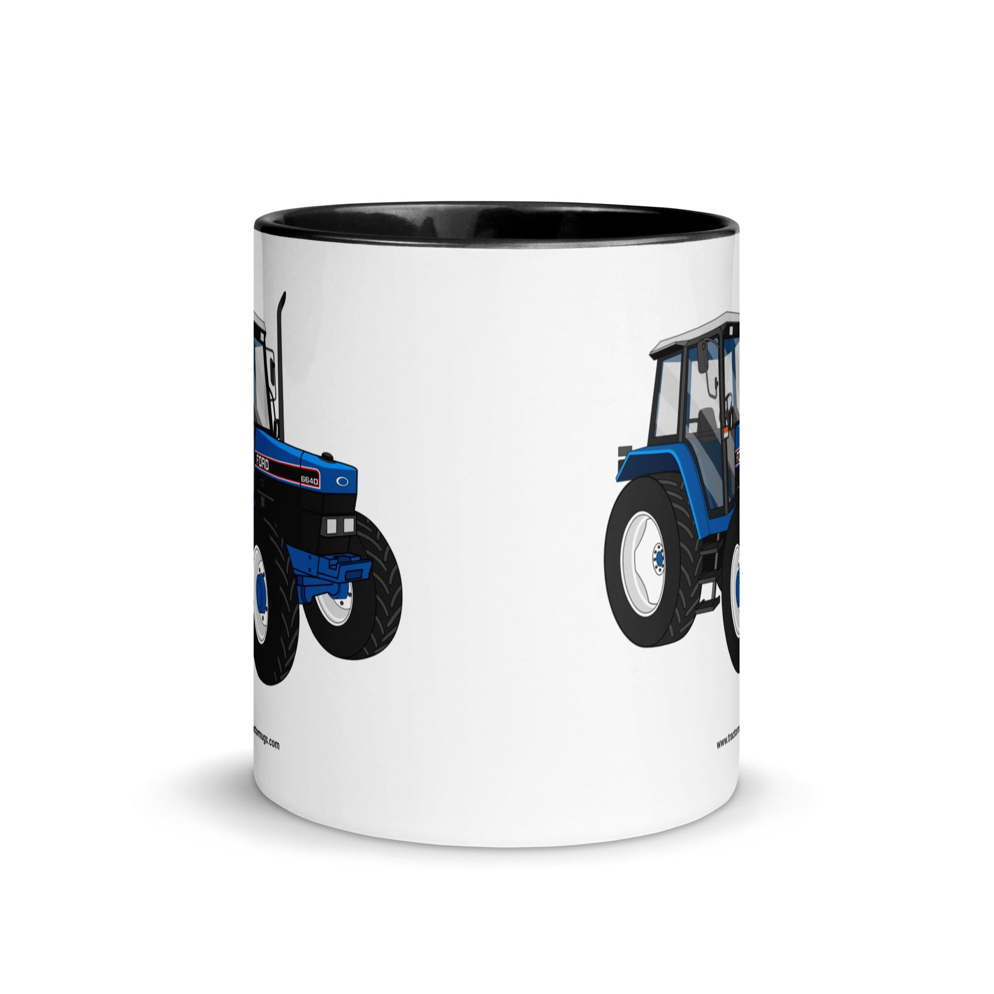 The Tractors Mugs Store Ford 6640 SE 4WD | Mug with Color Inside Quality Farmers Merch