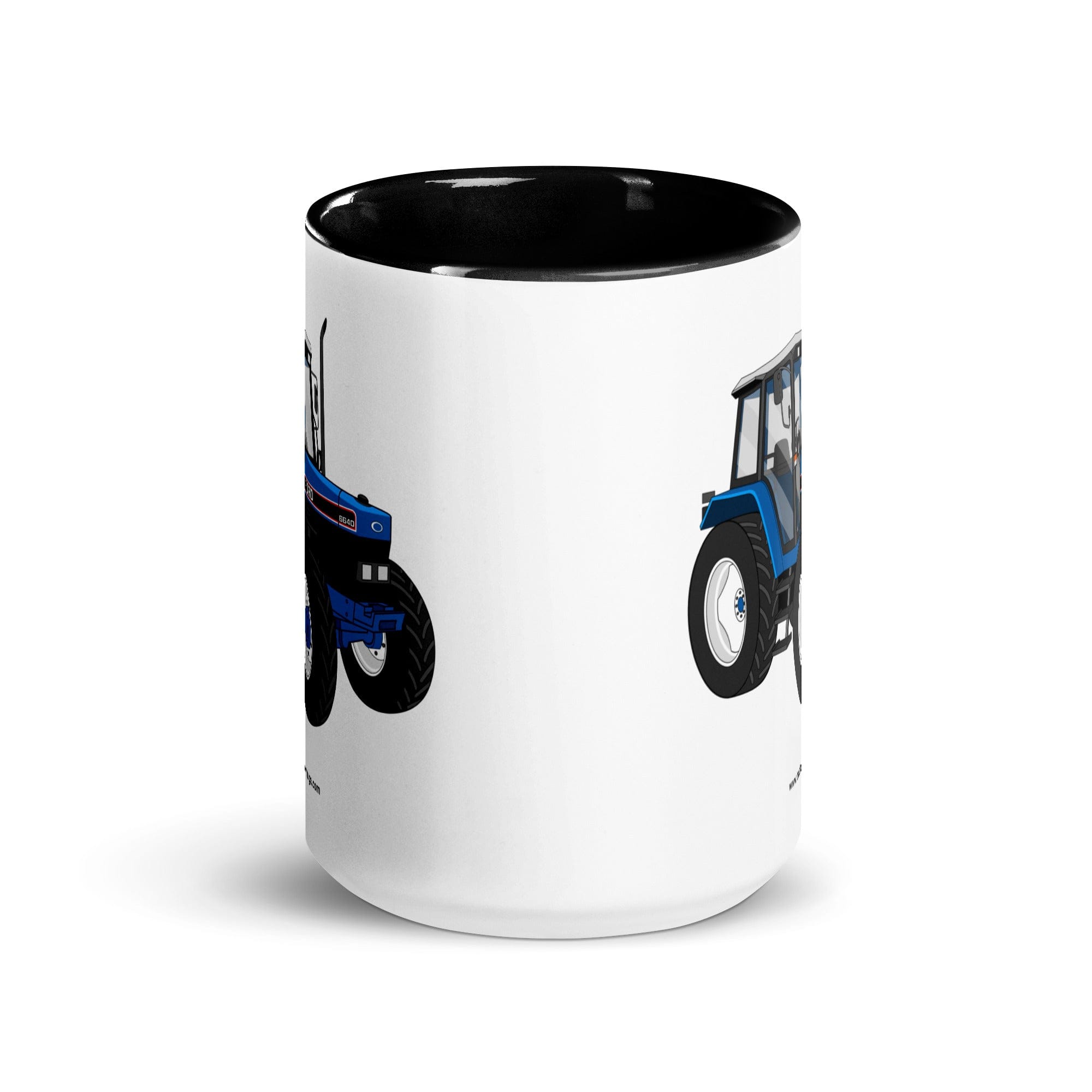 The Tractors Mugs Store Ford 6640 SE 4WD | Mug with Color Inside Quality Farmers Merch