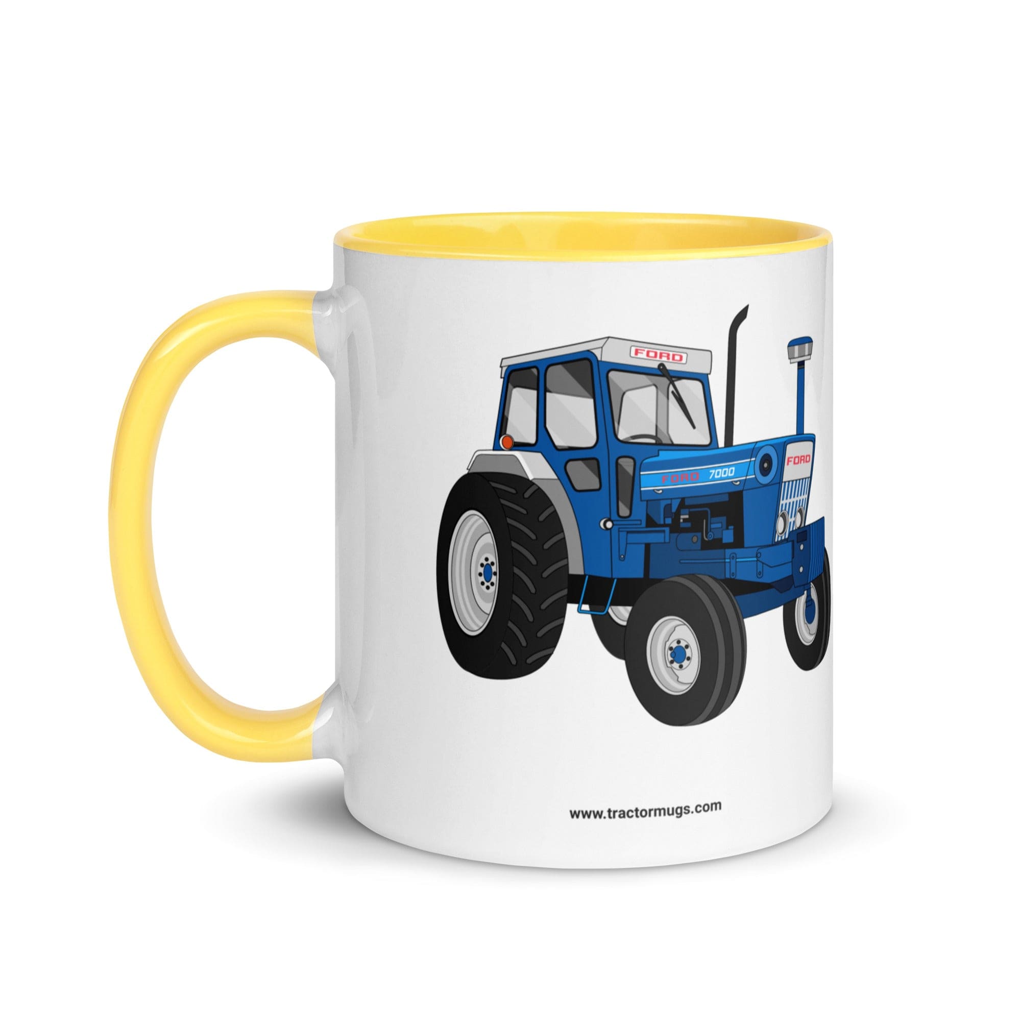 The Tractors Mugs Store Ford 7000 | Mug with Color Inside Quality Farmers Merch