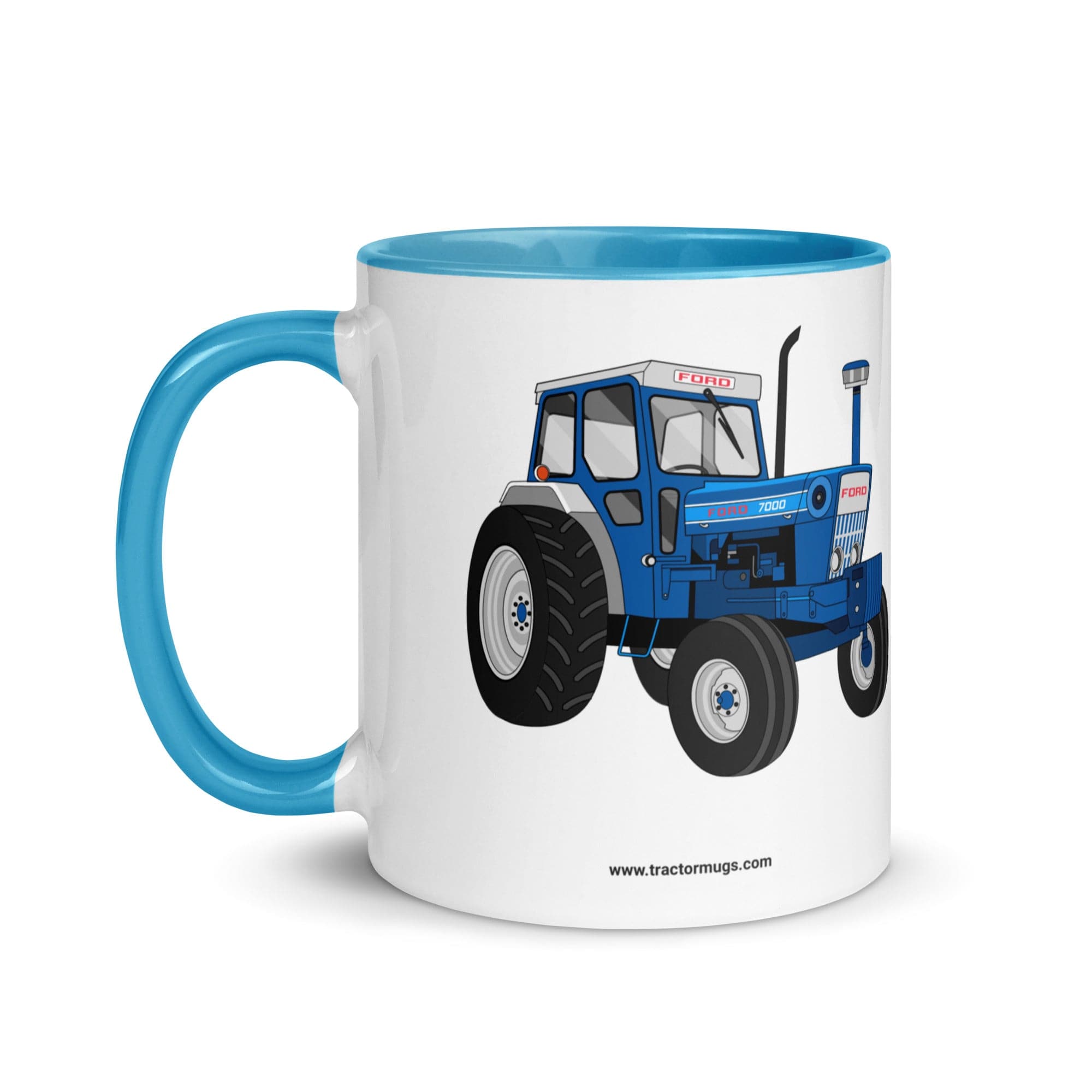 The Tractors Mugs Store Ford 7000 | Mug with Color Inside Quality Farmers Merch