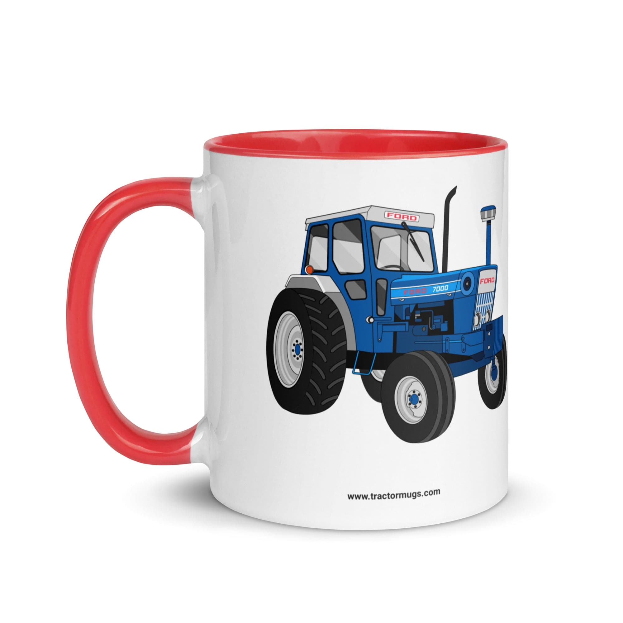 The Tractors Mugs Store Ford 7000 | Mug with Color Inside Quality Farmers Merch
