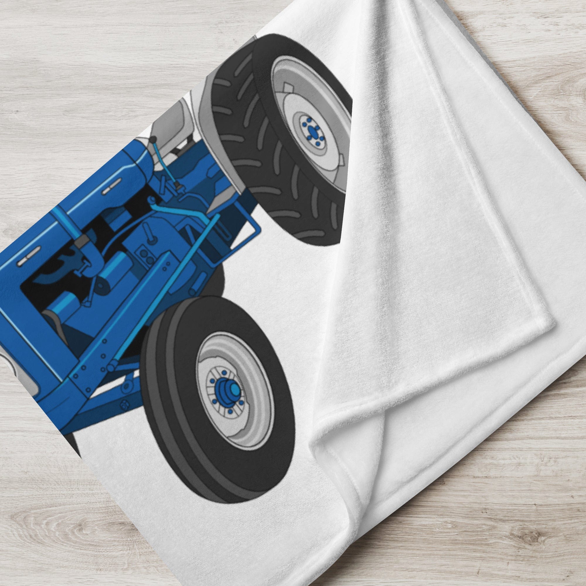 The Tractors Mugs Store Fordson Super Major | Throw Blanket Quality Farmers Merch
