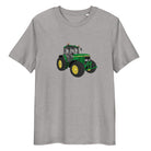 The Tractors Mugs Store Heather Grey / S John Deere 7710 Unisex organic cotton t-shirt Quality Farmers Merch