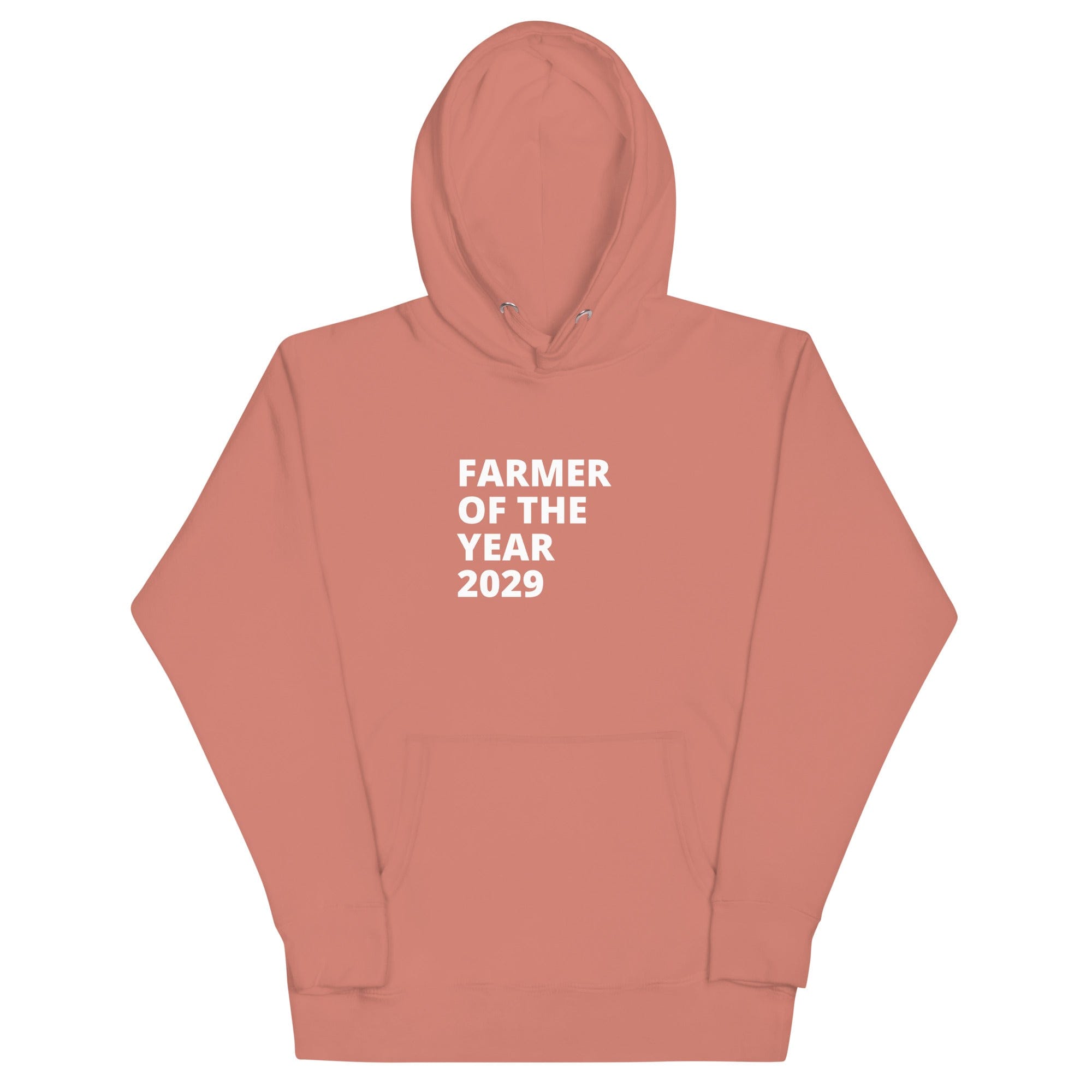 The Tractors Mugs Store Hoodie Dusty Rose / S Farmer of the Year 2029 Unisex Hoodie Quality Farmers Merch