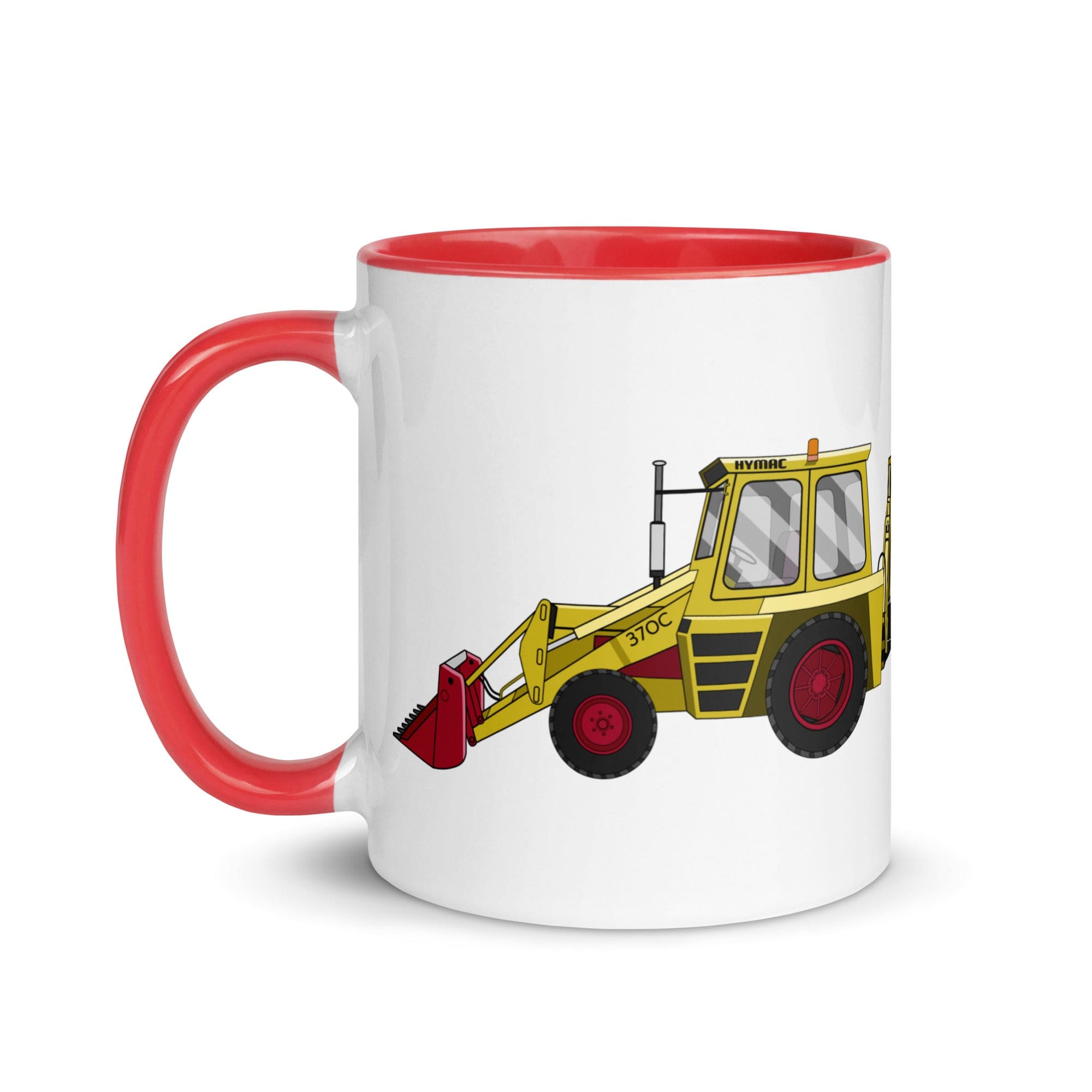 The Tractors Mugs Store Hymaq 370C Mug with Color Inside Quality Farmers Merch