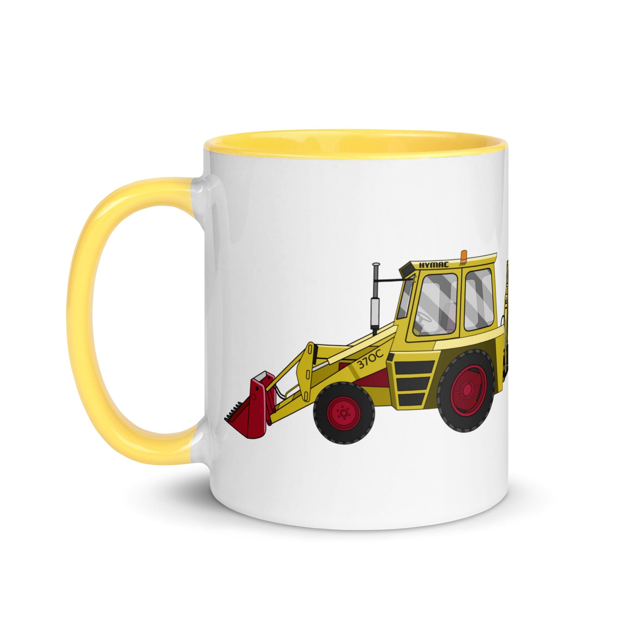 The Tractors Mugs Store Hymaq 370C Mug with Color Inside Quality Farmers Merch