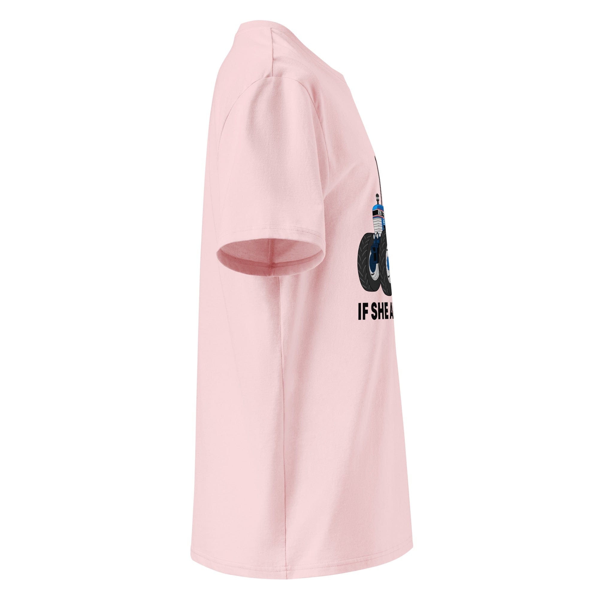 The Tractors Mugs Store If She Ain't Blue Unisex organic cotton t-shirt Quality Farmers Merch