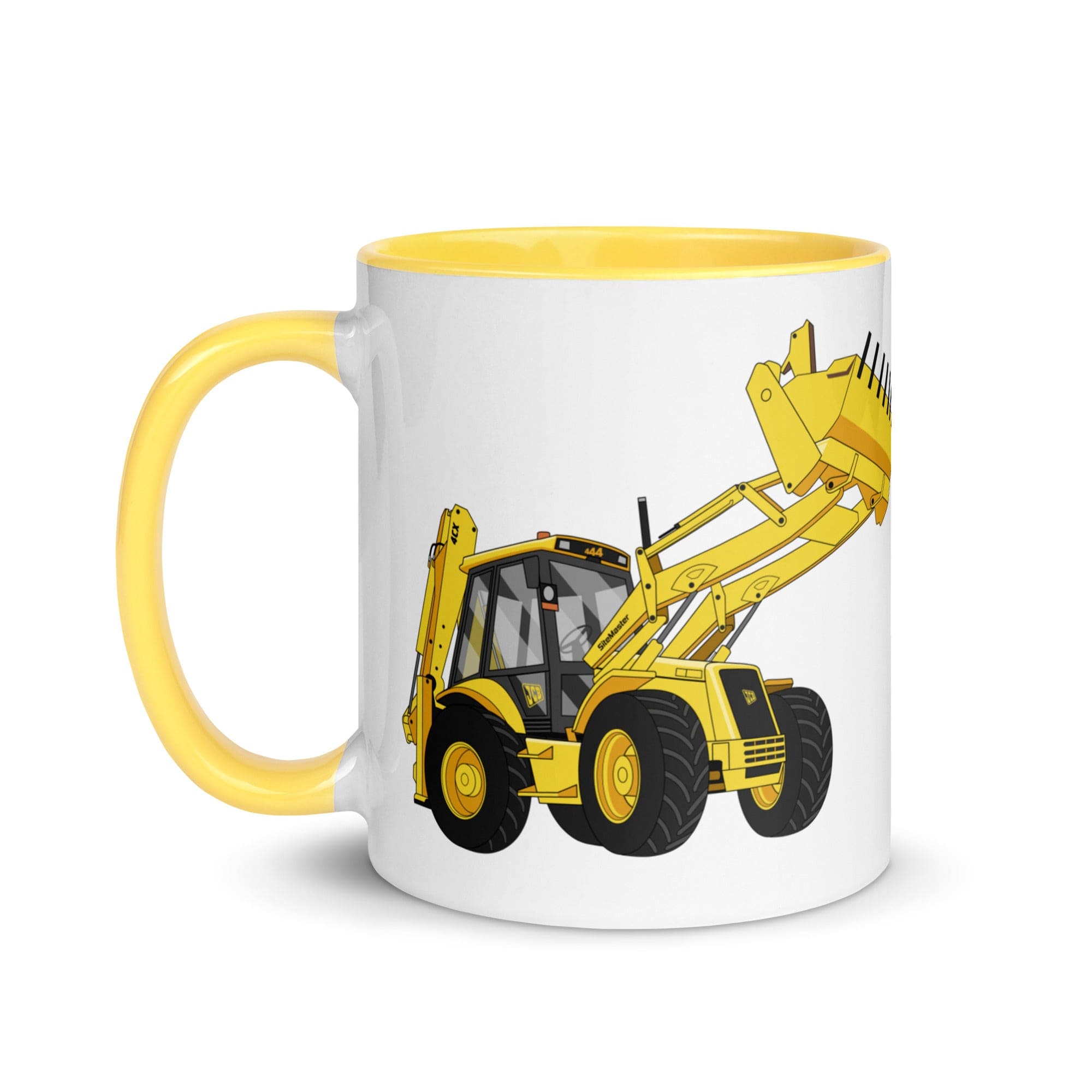 The Tractors Mugs Store JCB 4CX Project 8 | Mug with Color Inside Quality Farmers Merch