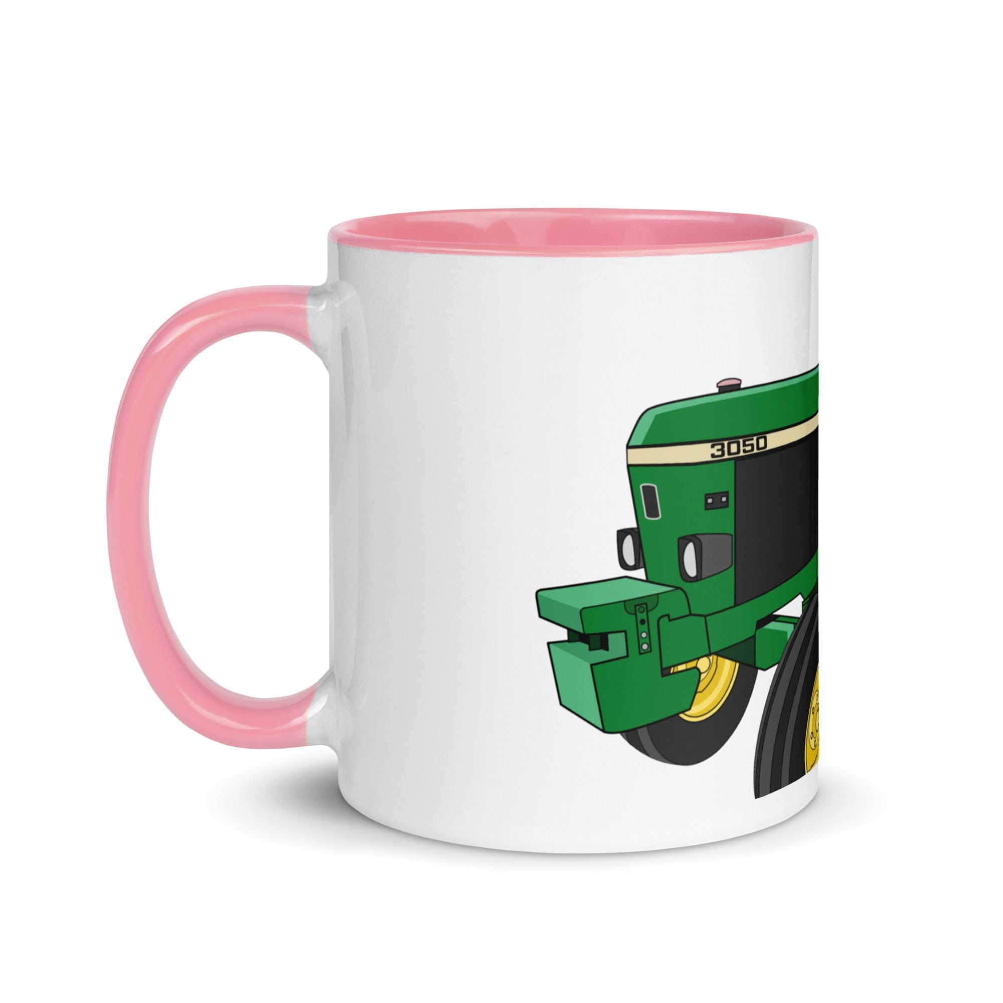 The Tractors Mugs Store John Deere 3050 2WD 2.0 Mug with Color Inside Quality Farmers Merch