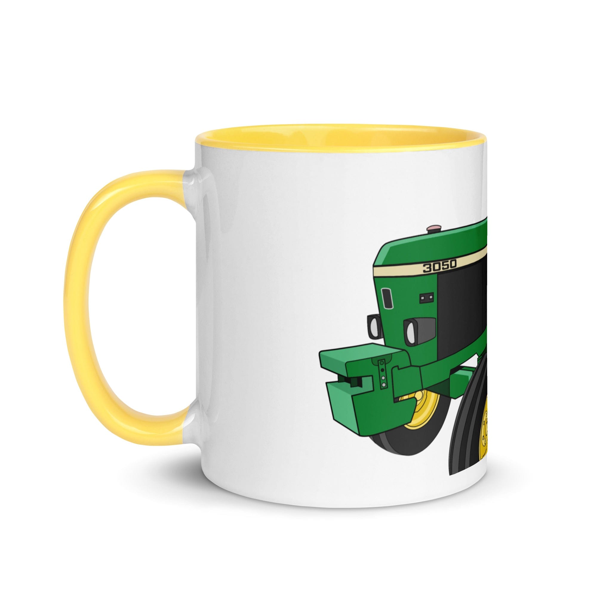 The Tractors Mugs Store John Deere 3050 2WD 2.0 Mug with Color Inside Quality Farmers Merch
