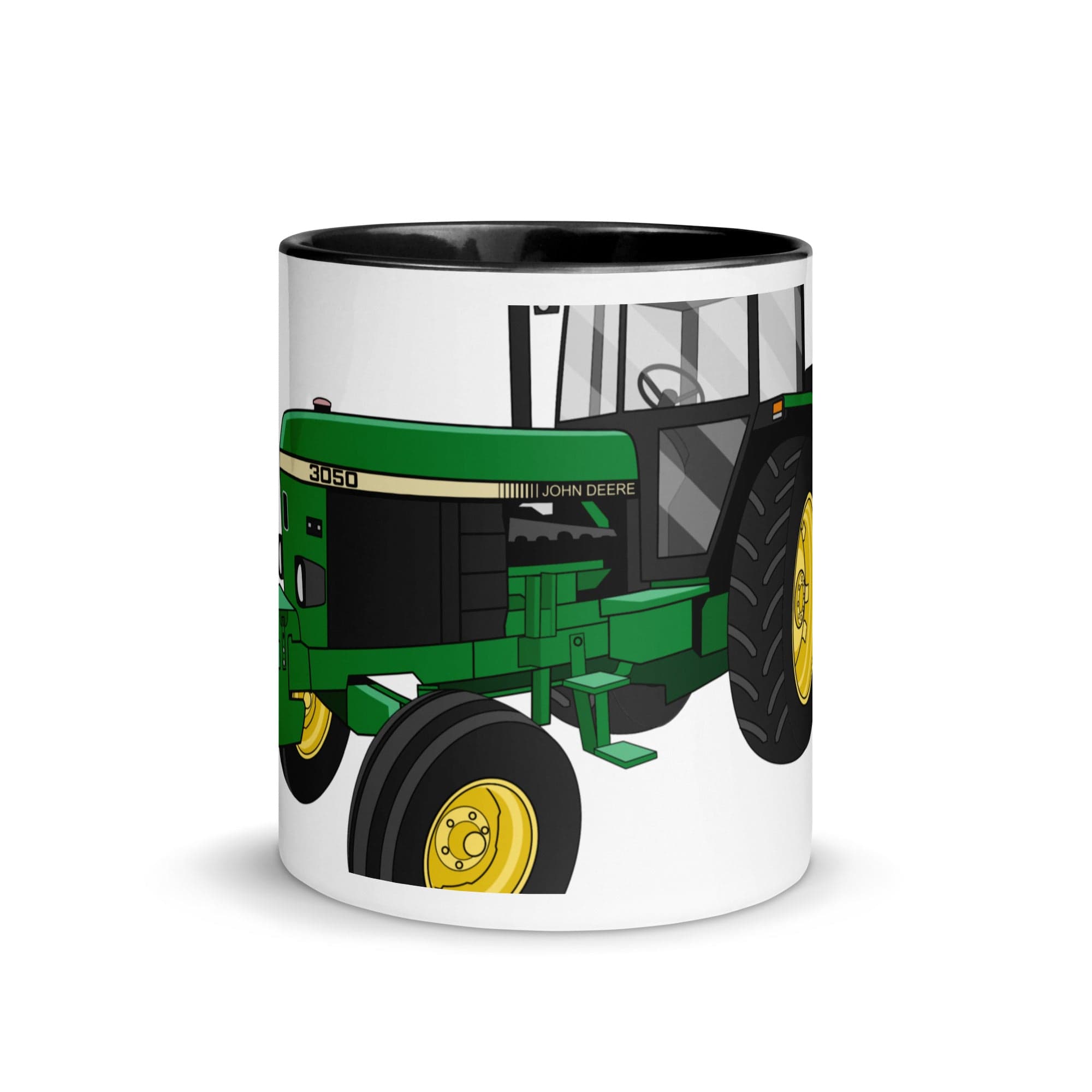 The Tractors Mugs Store John Deere 3050 2WD 2.0 Mug with Color Inside Quality Farmers Merch