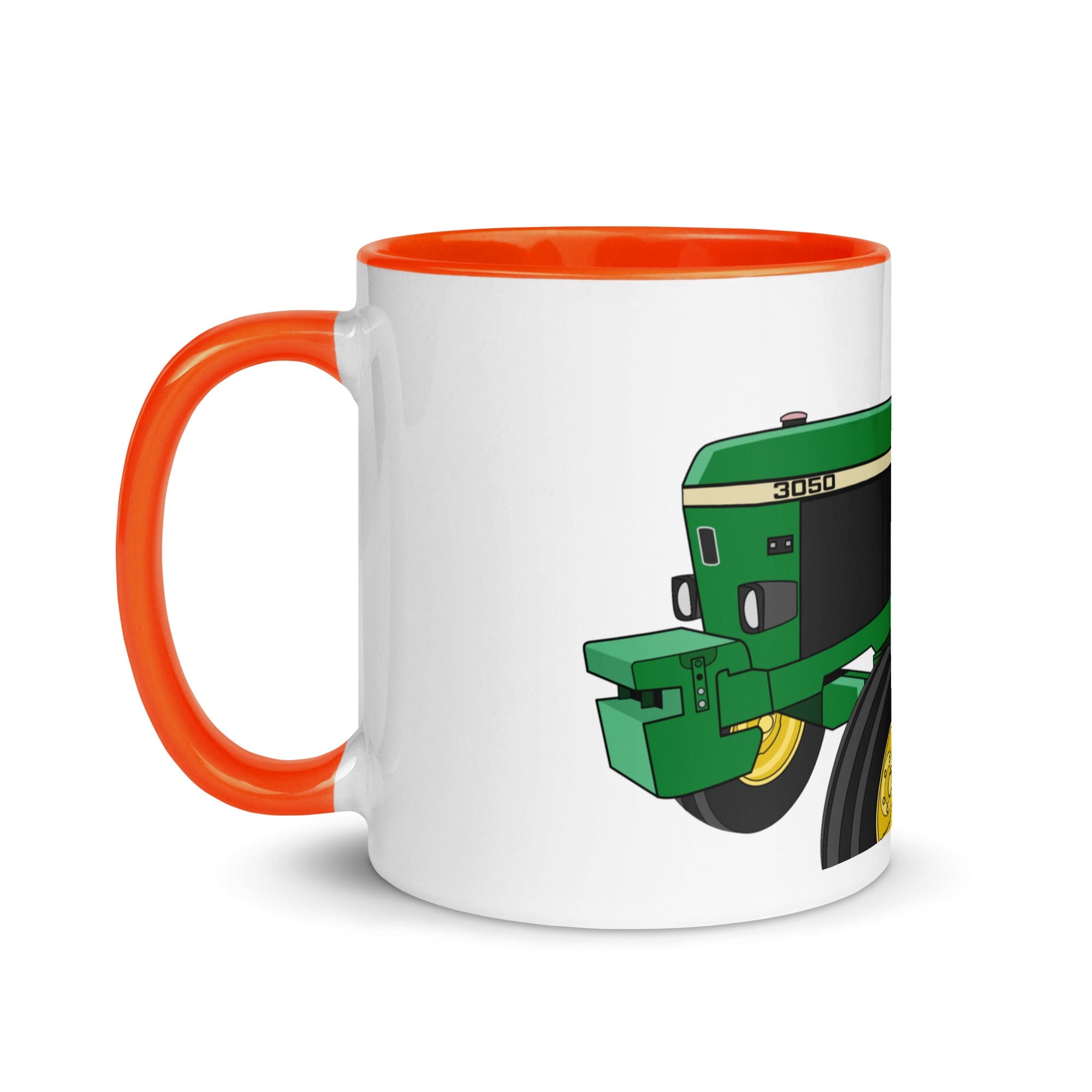 The Tractors Mugs Store John Deere 3050 2WD 2.0 Mug with Color Inside Quality Farmers Merch