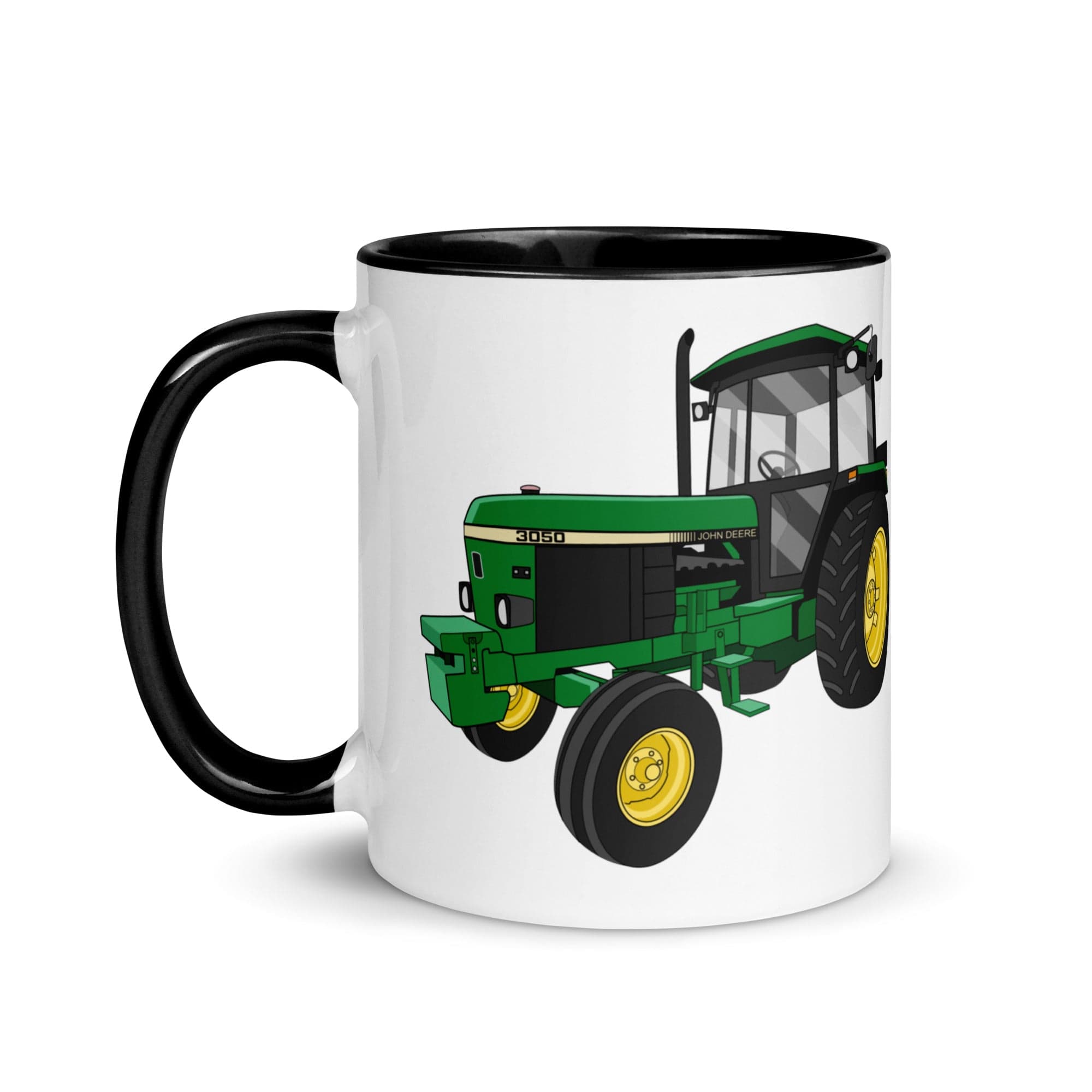 The Tractors Mugs Store John Deere 3050 2WD Mug with Color Inside Quality Farmers Merch