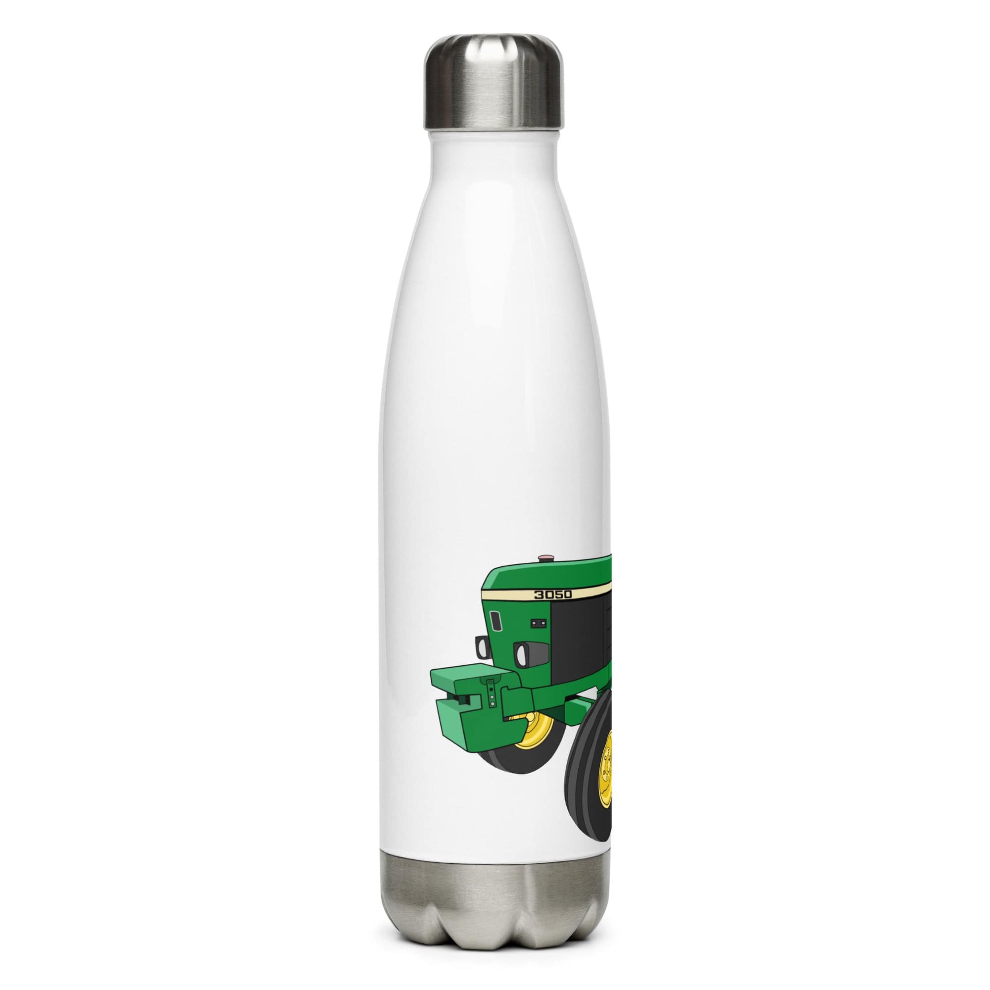 The Tractors Mugs Store John Deere 3050 2WD Stainless steel water bottle Quality Farmers Merch