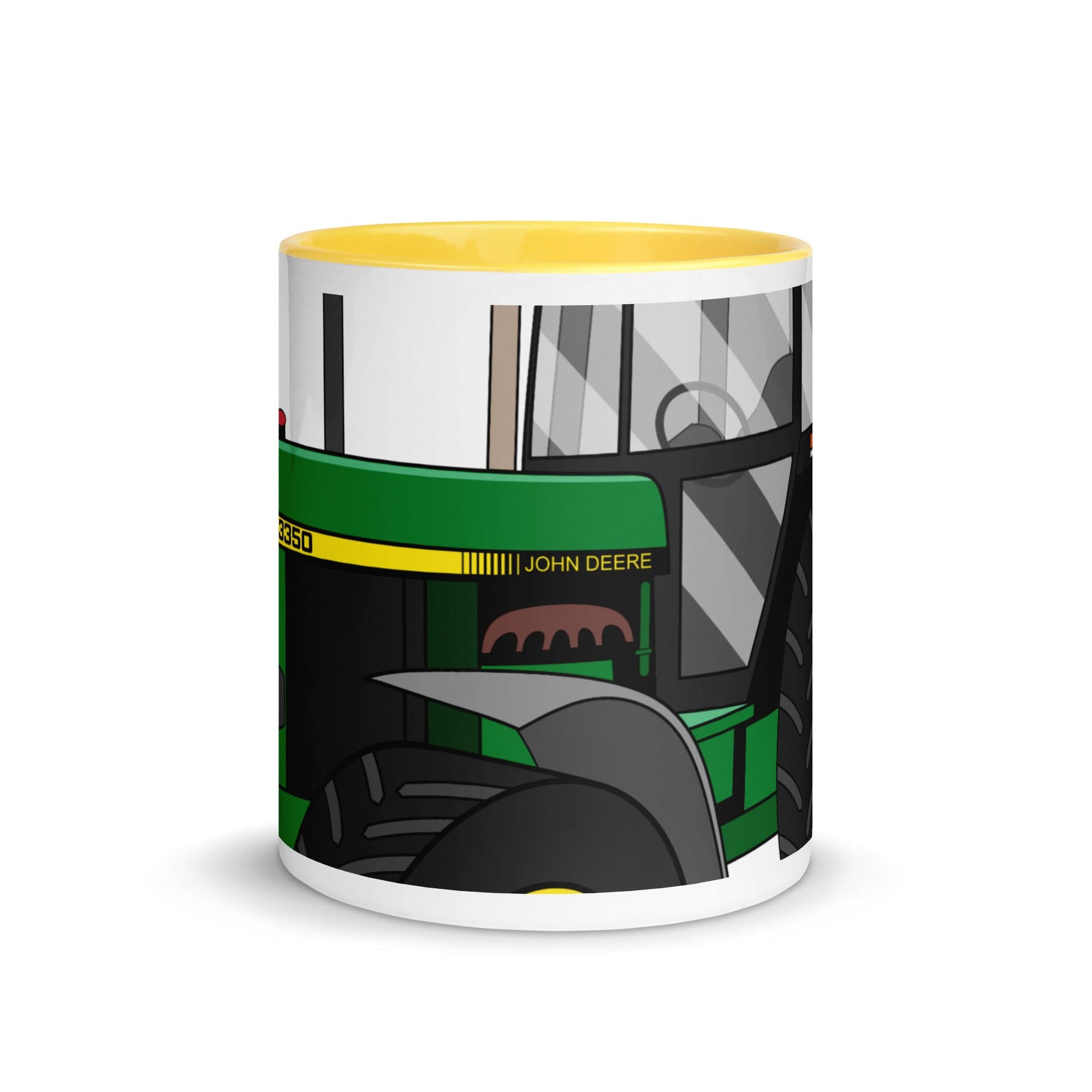The Tractors Mugs Store John Deere 3350 4WD 2.0 Mug with Color Inside Quality Farmers Merch