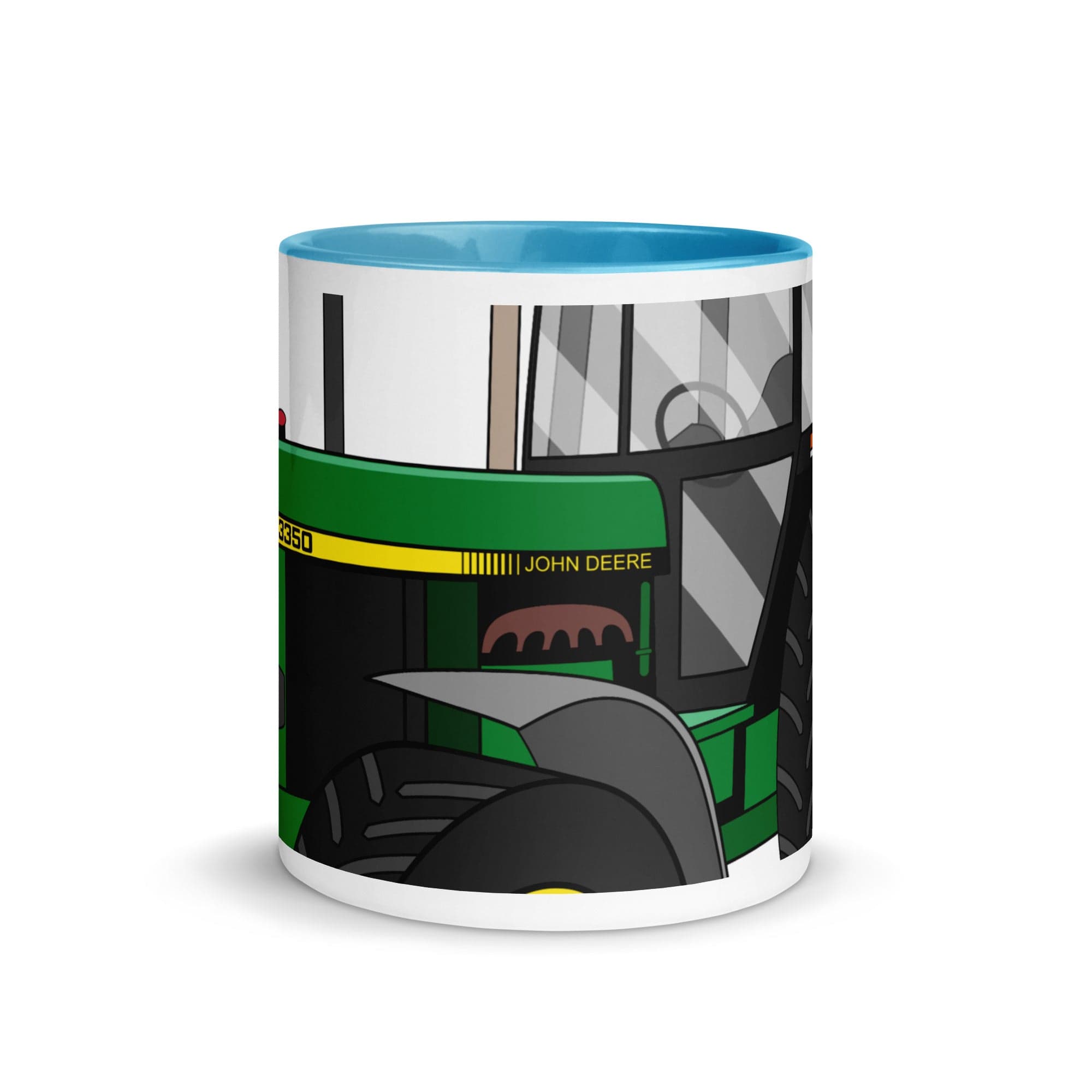 The Tractors Mugs Store John Deere 3350 4WD 2.0 Mug with Color Inside Quality Farmers Merch
