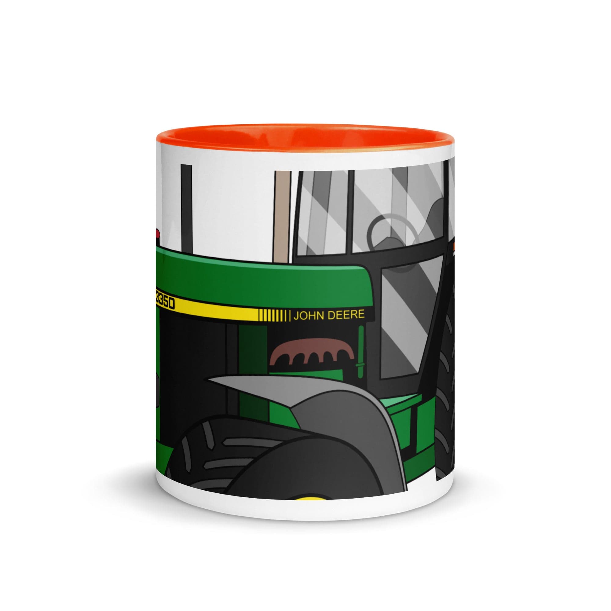 The Tractors Mugs Store John Deere 3350 4WD 2.0 Mug with Color Inside Quality Farmers Merch